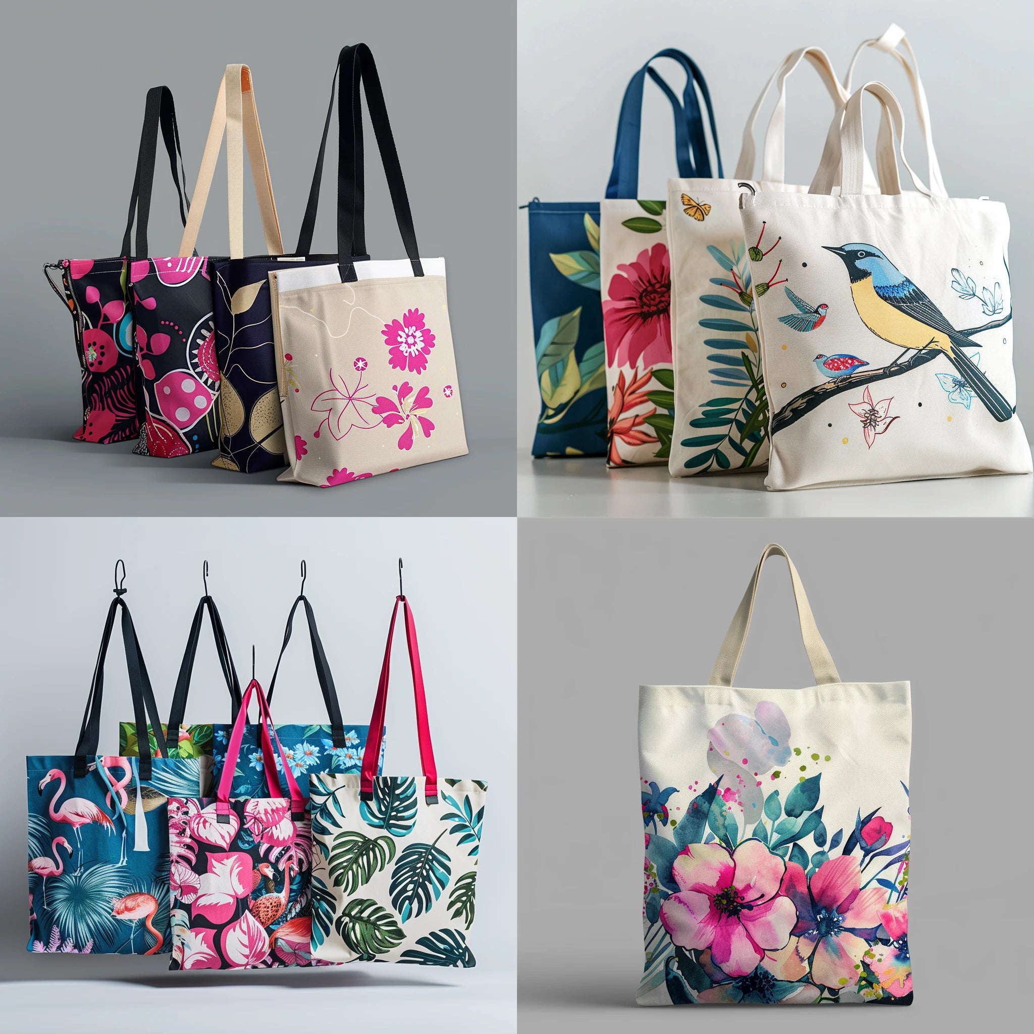 Trendy tote bags sale