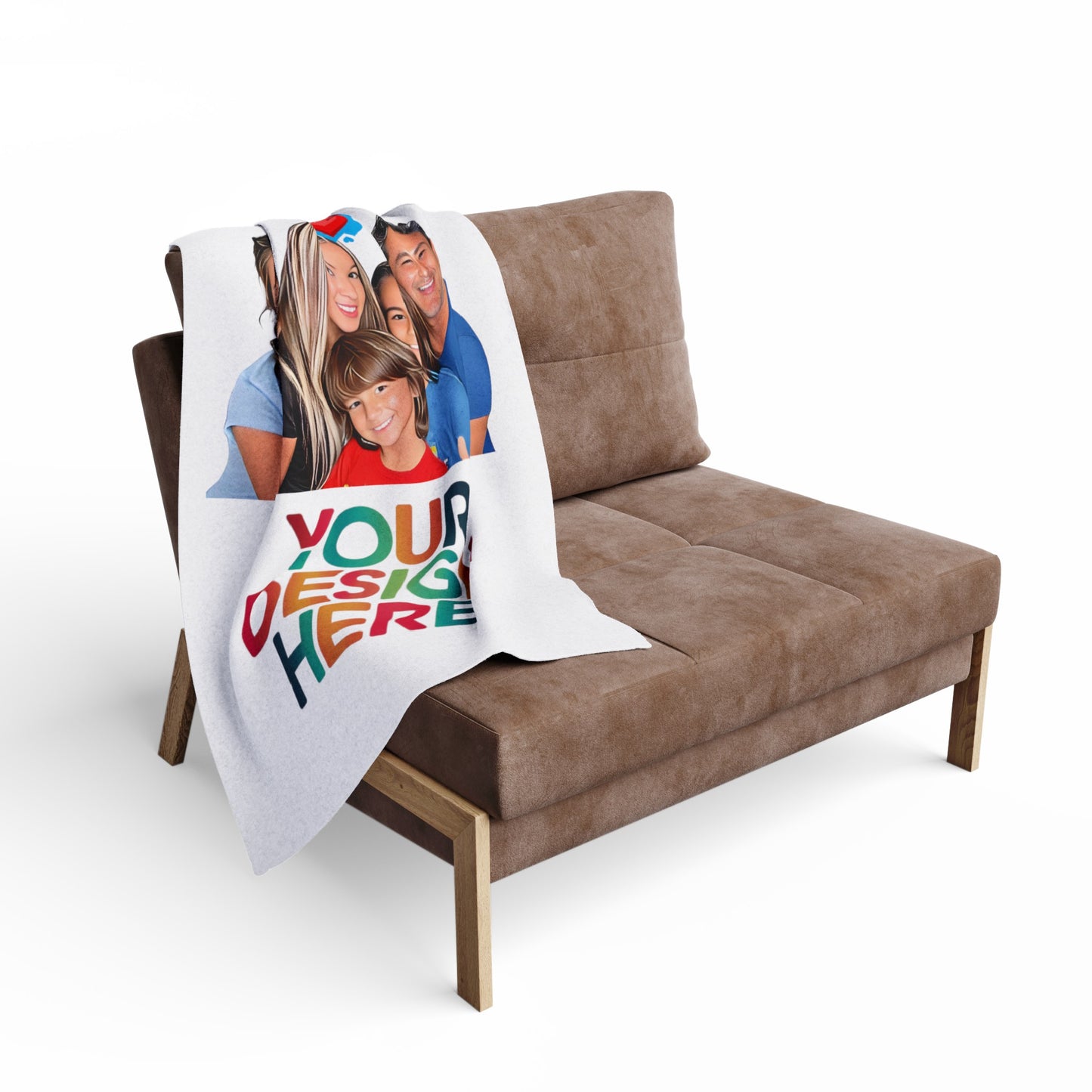 Custom Arctic Fleece Blanket: Add Your Design | Jarastyle Cozy Creations Collection