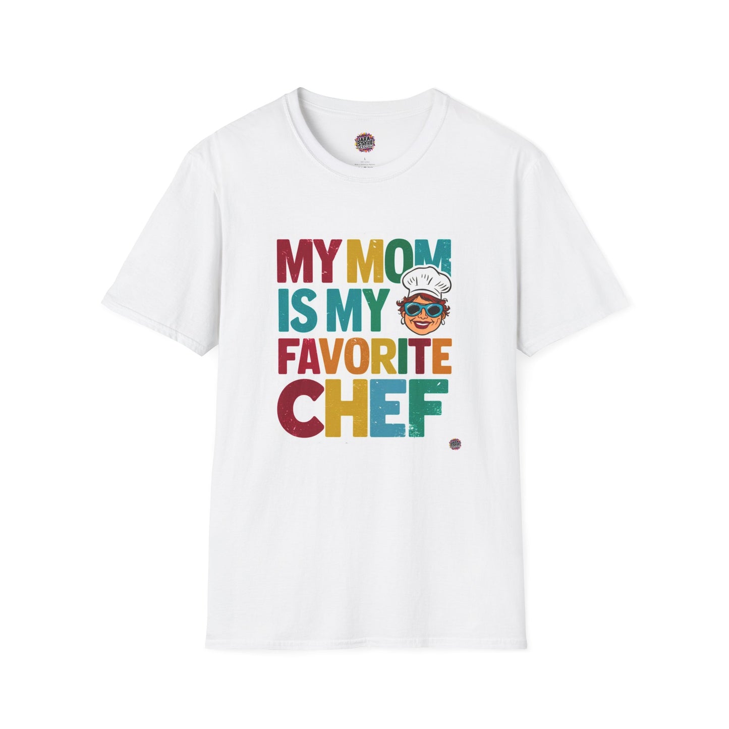 My Mom Is My Favorite Chef Tee: Culinary Love | Jarastyle Family Collection