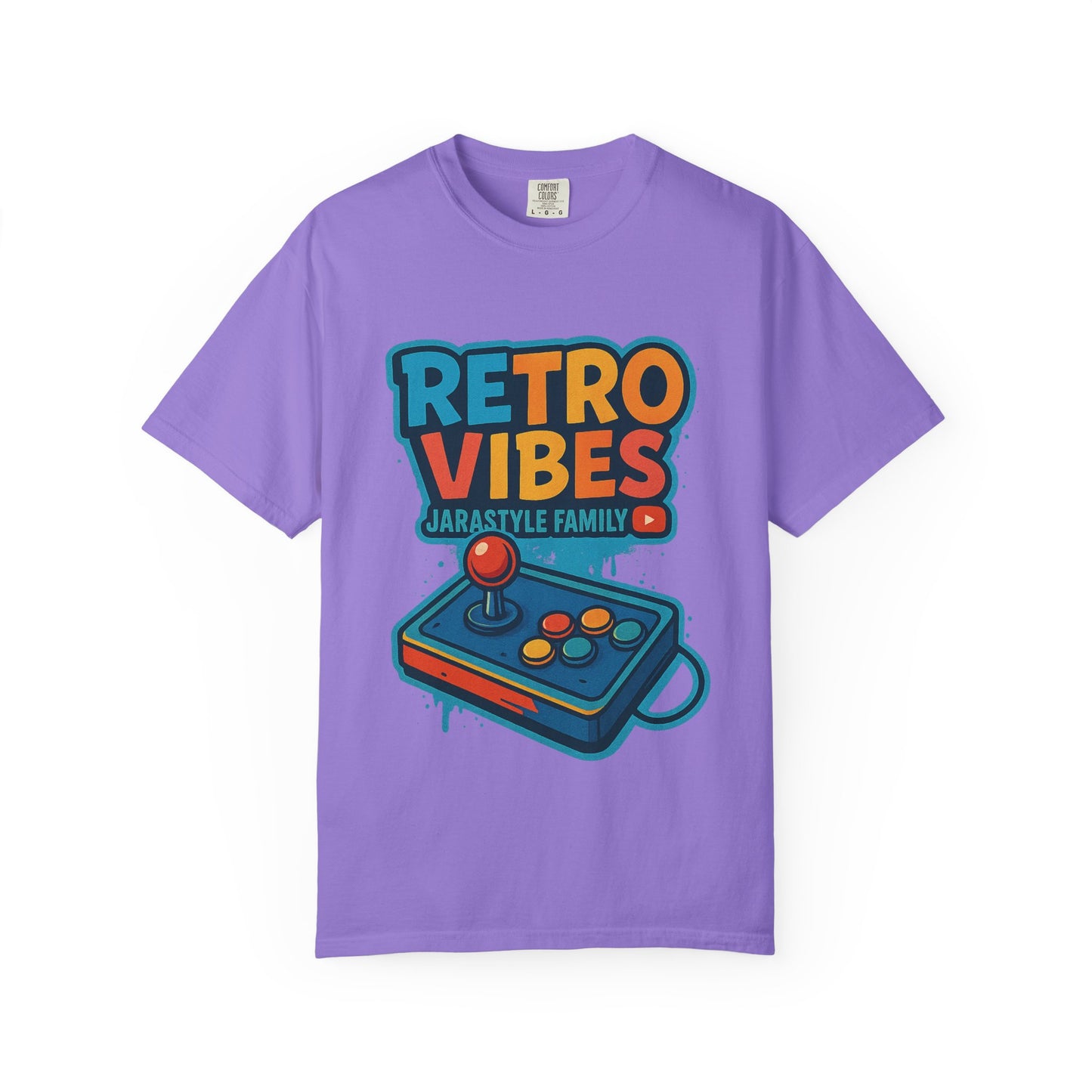 Retro Vibes Unisex T-Shirt | Gamer Apparel, Gift for Gamers, Casual Wear, YouTube Channel Merchandise, Vintage Gaming Tee