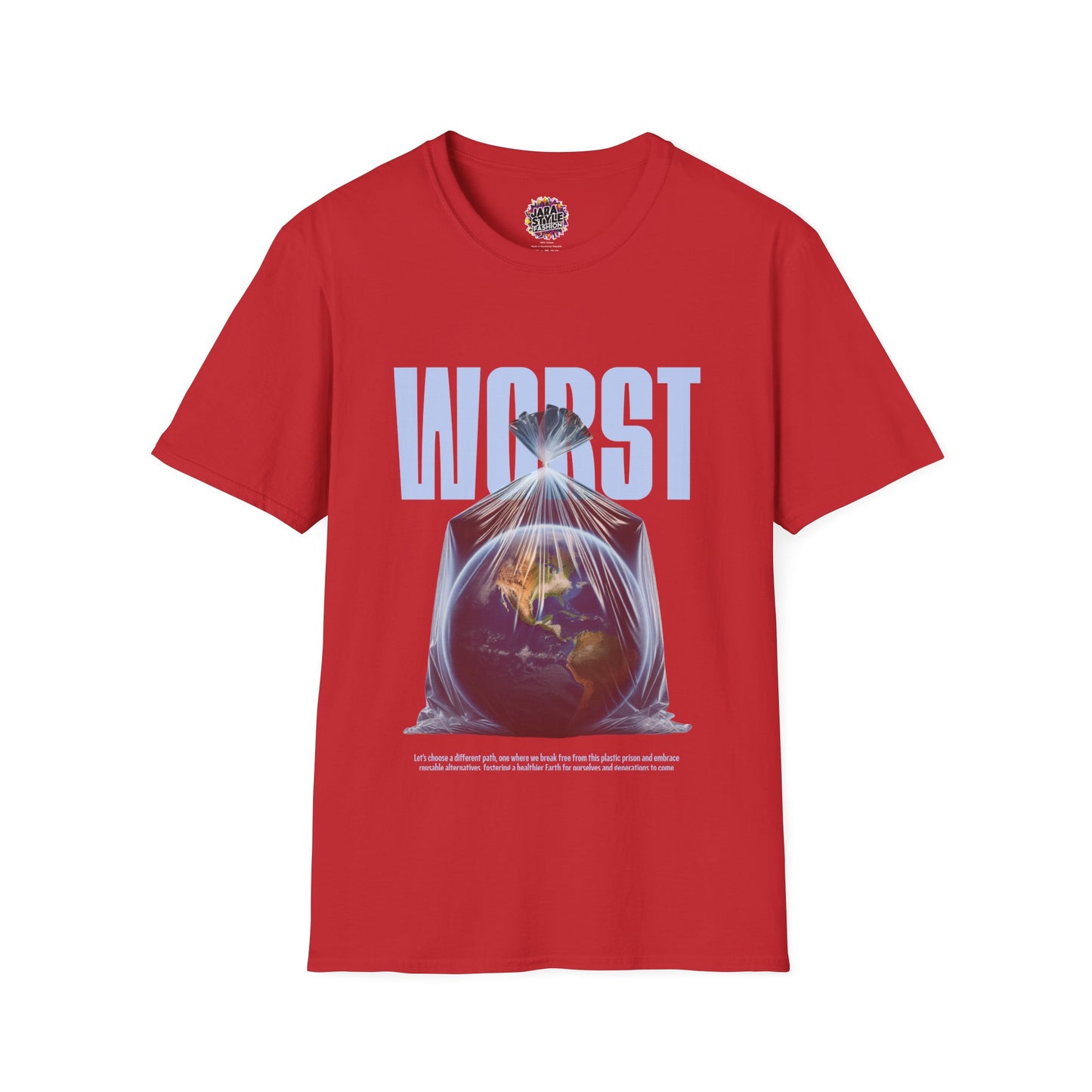 Planet in Peril Tee: A Call for Action | Jarastyle Eco Awareness Line