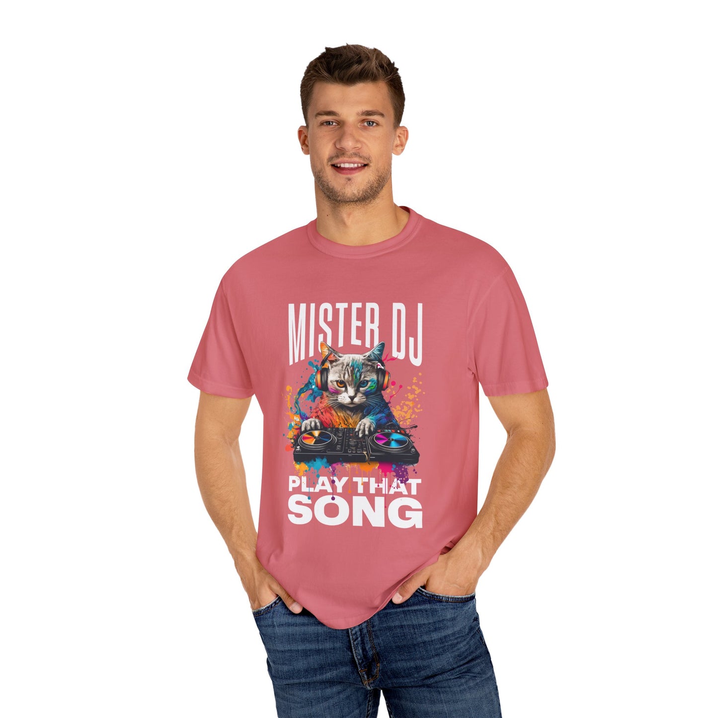 Mister DJ Play That Song Tee: Soundtrack of the Night | Jarastyle Music Lovers Collection