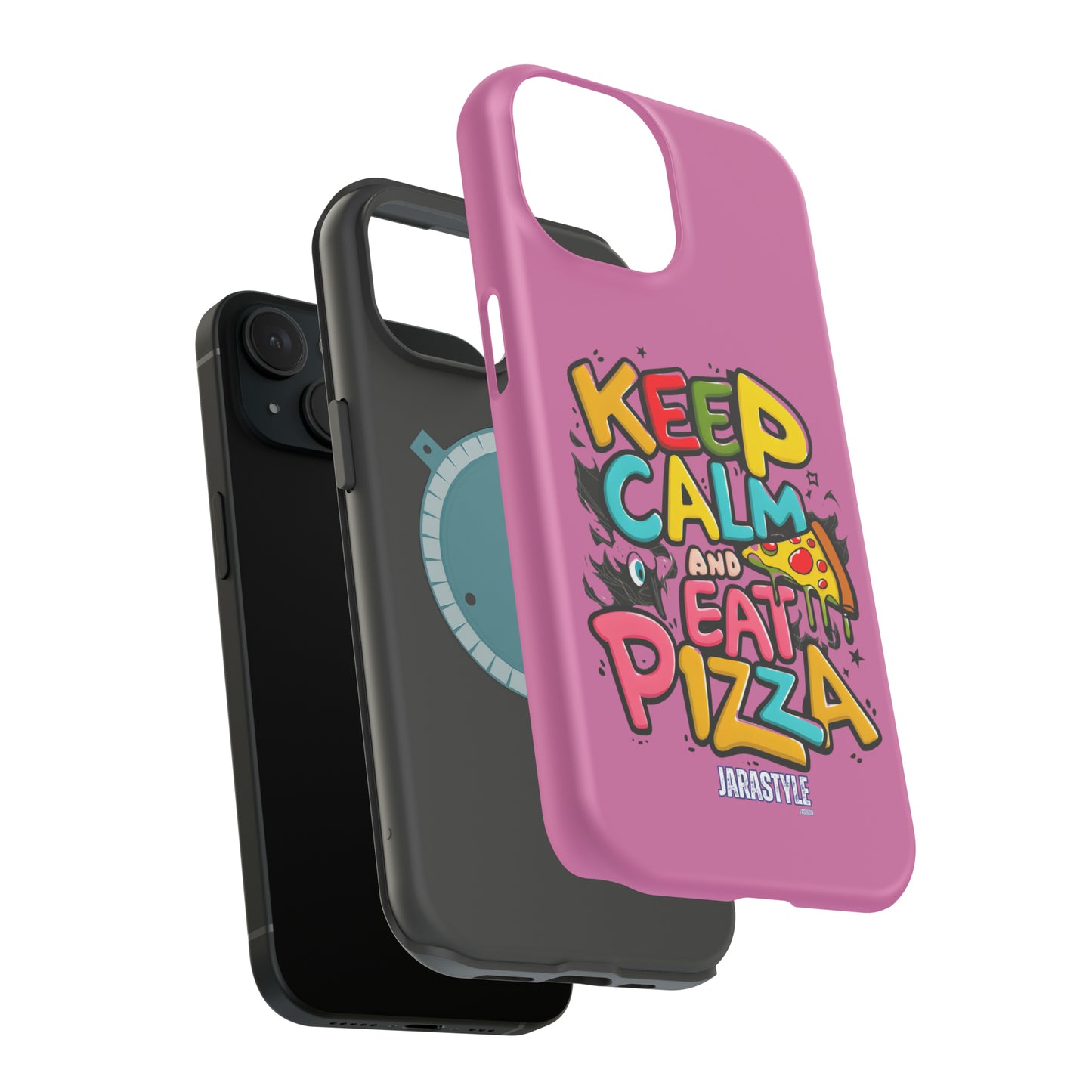 Keep Calm and Eat Pizza Phone Case | Jarastyle Culinary Collection
