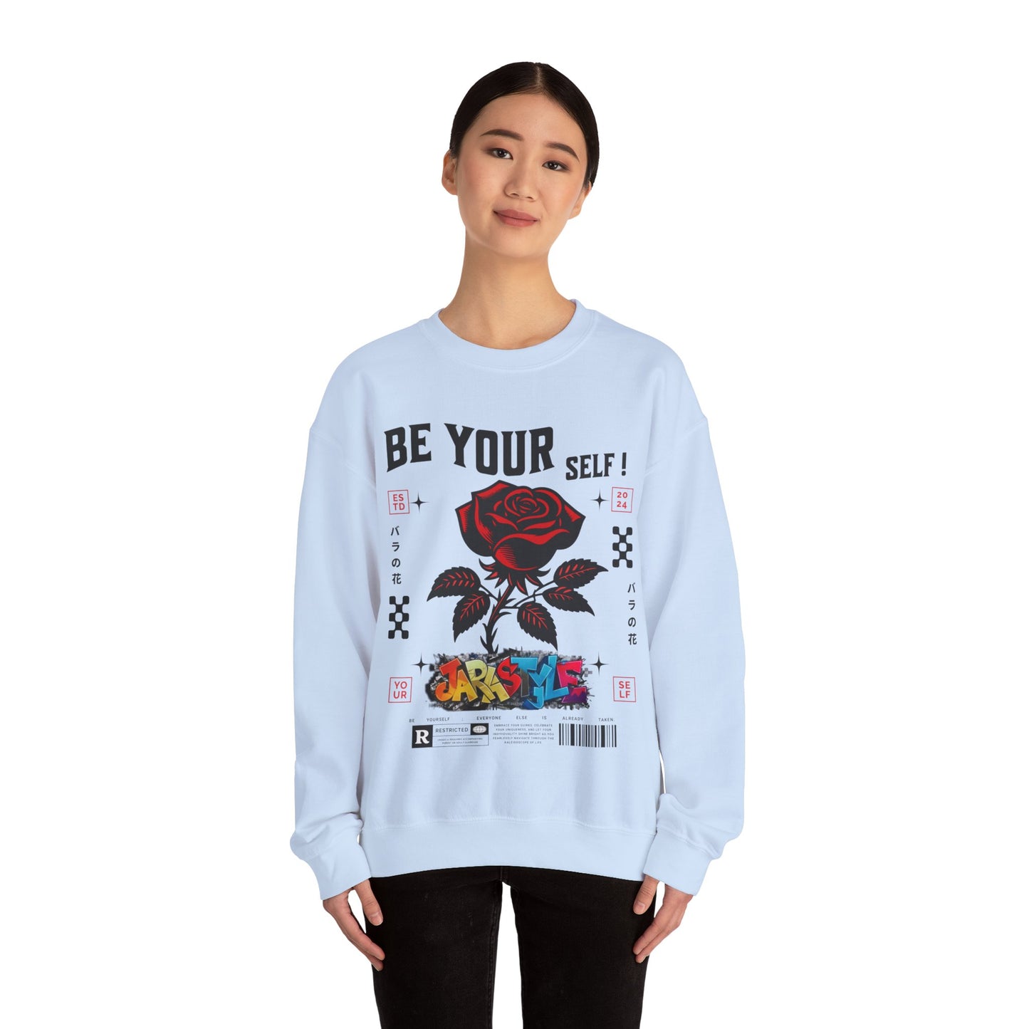 Be Yourself Sweatshirt: Authenticity in Style | Jarastyle Empowerment Collection