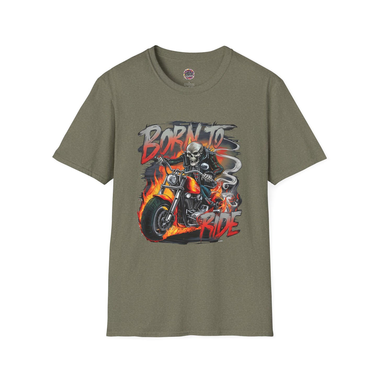 Born to Ride Tee: Freedom on Two Wheels | Jarastyle Adventure Collection