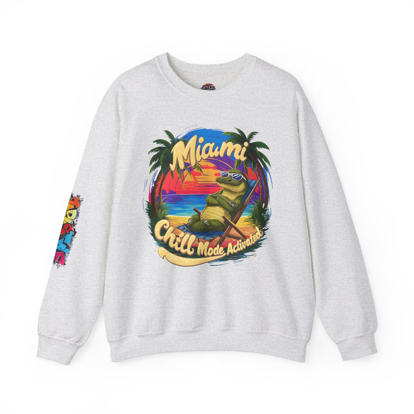 Miami Chilli Mode Activated Sweatshirt: Embrace the Vibes | Jarastyle Relax Collection