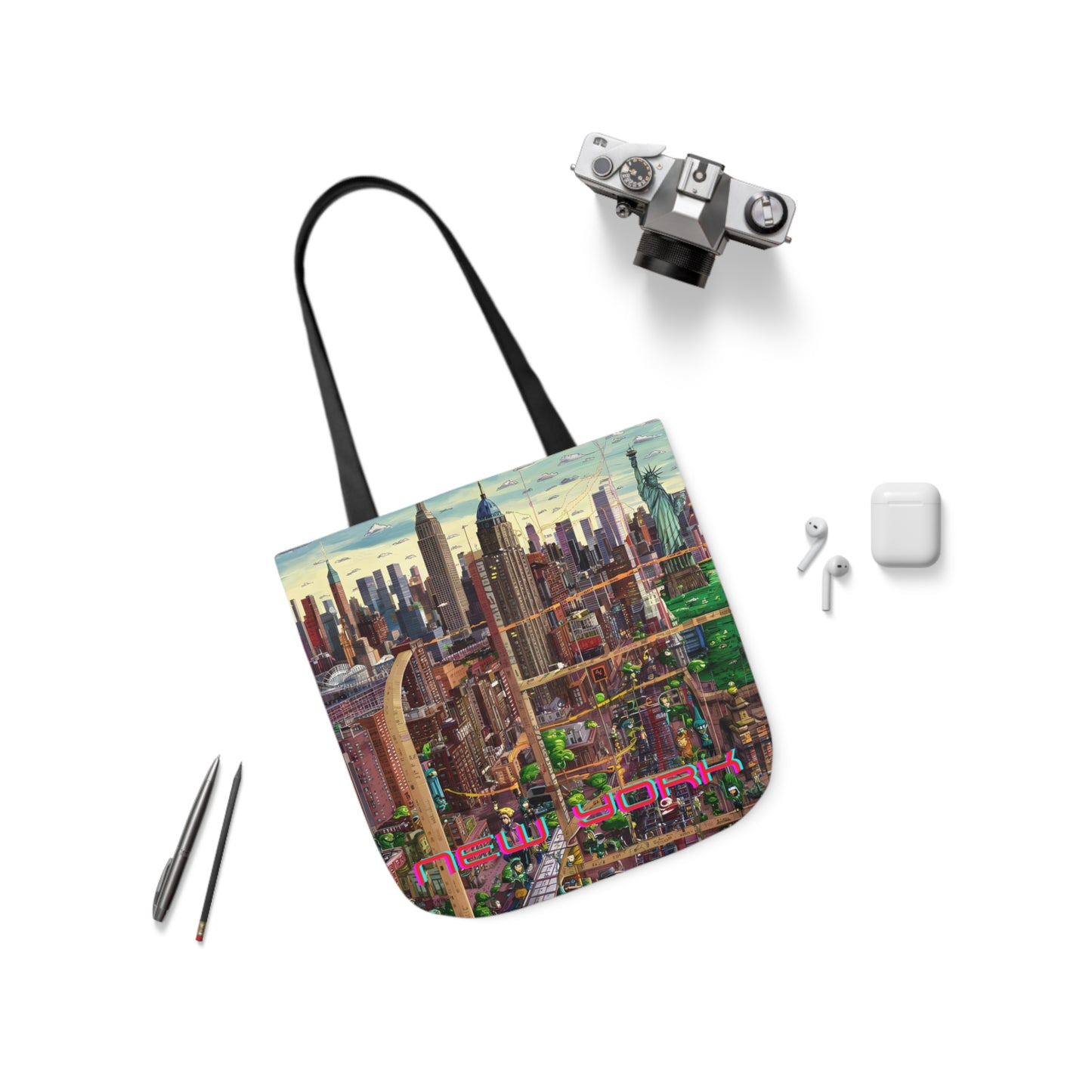 New York Vibes Tote Bag: Carry the City's Heart | Jarastyle Urban Collection