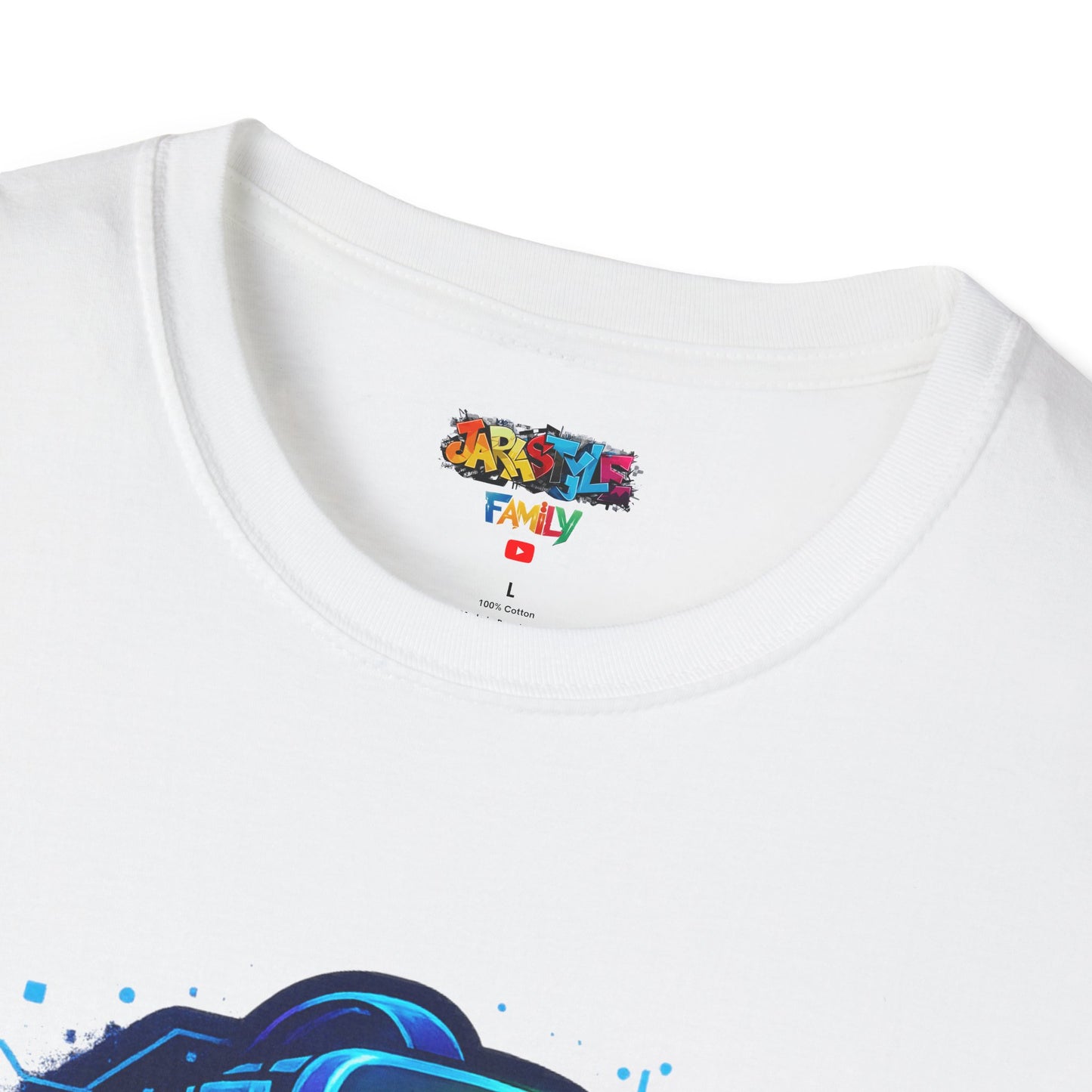 Gaming Family Unisex Softstyle T-Shirt, Casual Tee, Geeky Gift, Family Reunion, YouTube Fan Shirt, Holiday Gift