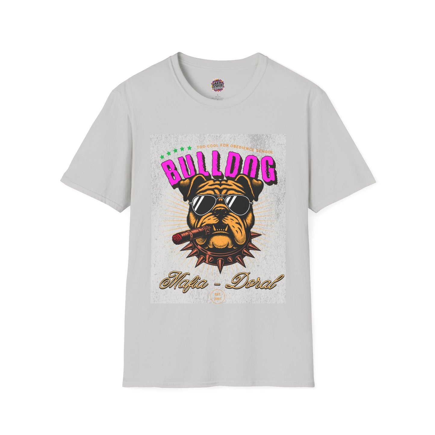 Doral Bulldog Pride Tee: Celebrate Community & Canine Companions | Jarastyle Local Collection