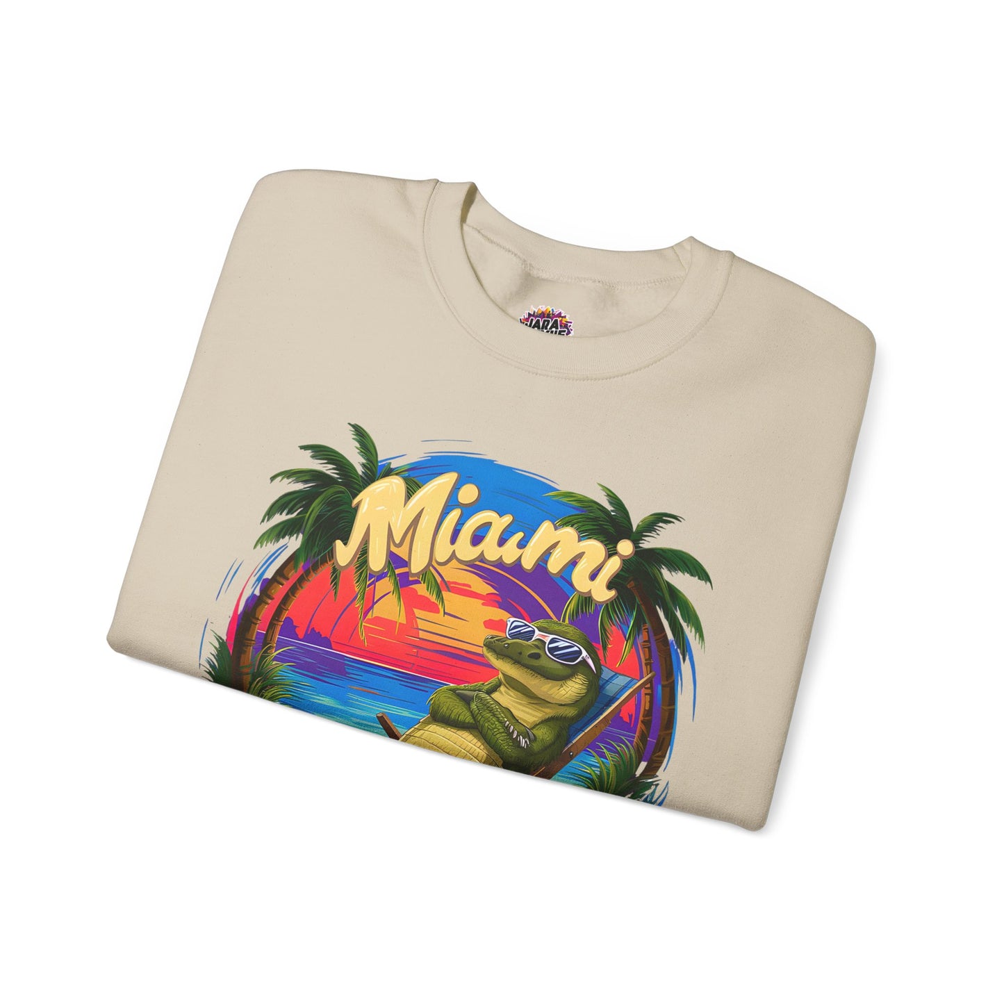 Miami Chilli Mode Activated Sweatshirt: Embrace the Vibes | Jarastyle Relax Collection
