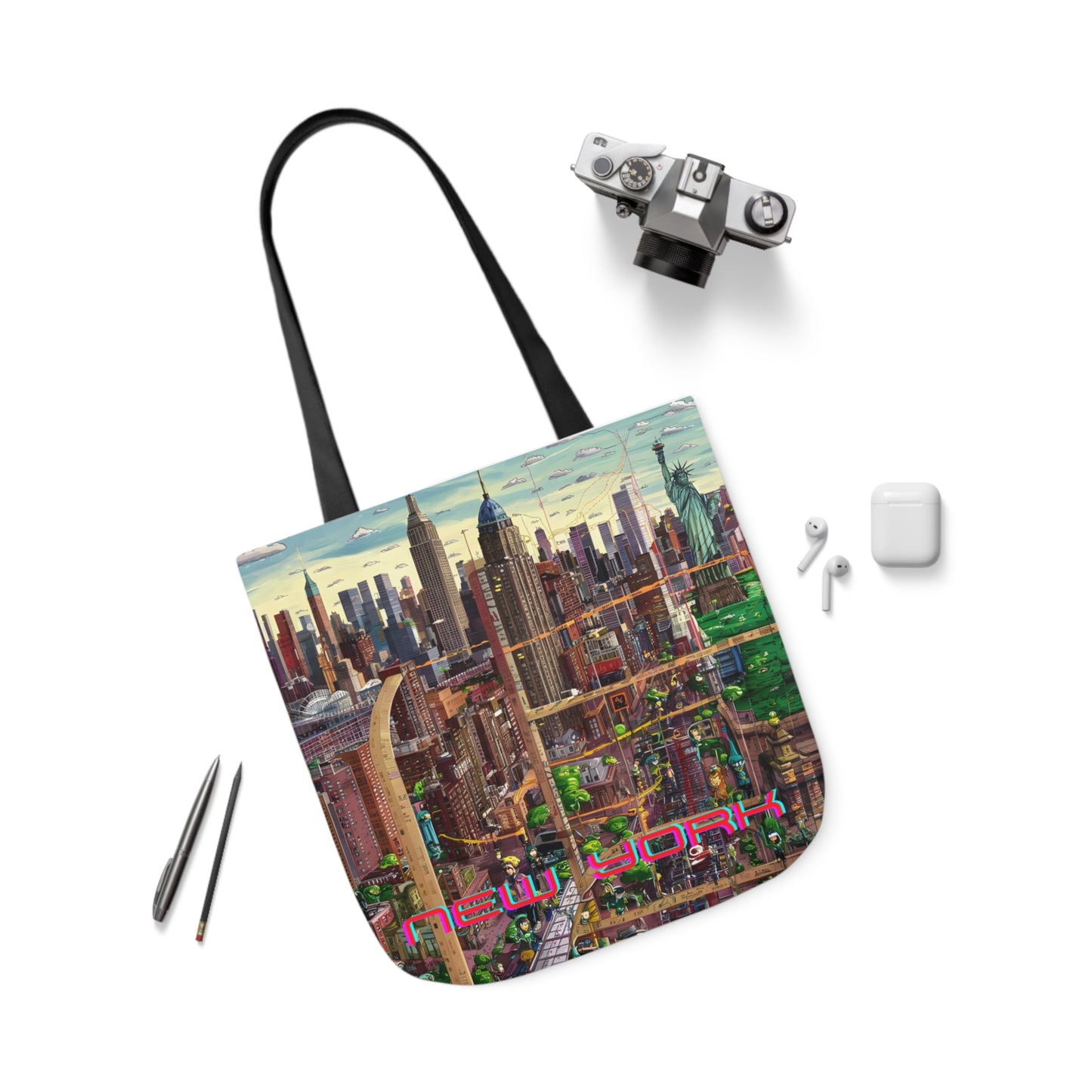 New York Vibes Tote Bag: Carry the City's Heart | Jarastyle Urban Collection