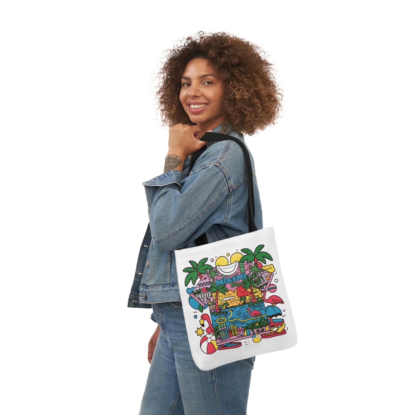 Miami Beach Vibes Tote: Sunshine & Style on the Go | Jarastyle Coastal Collection