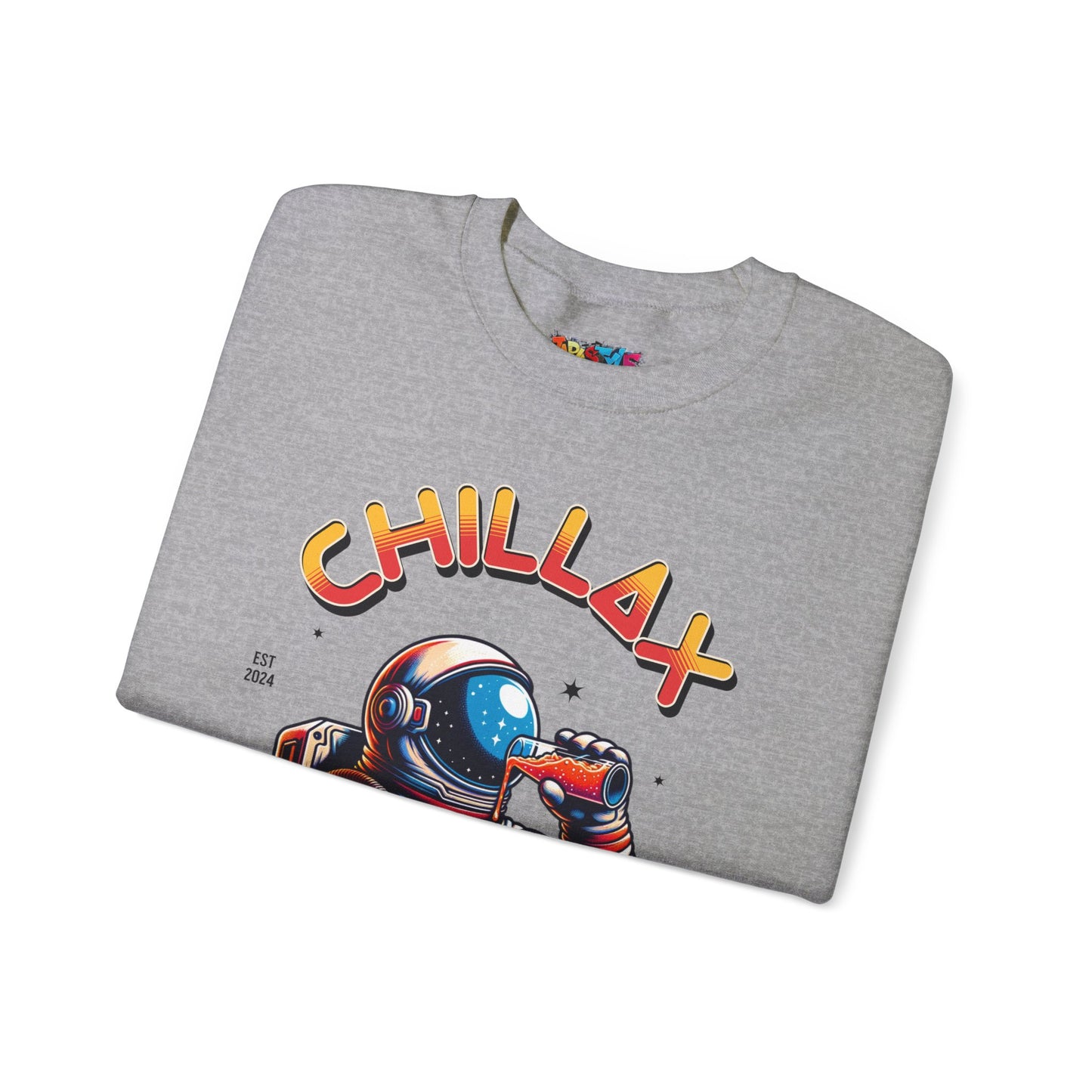 Chillax & Enjoy the Ramp Sweatshirt: Skateboarding Vibes | Jarastyle Skate Fam Collection