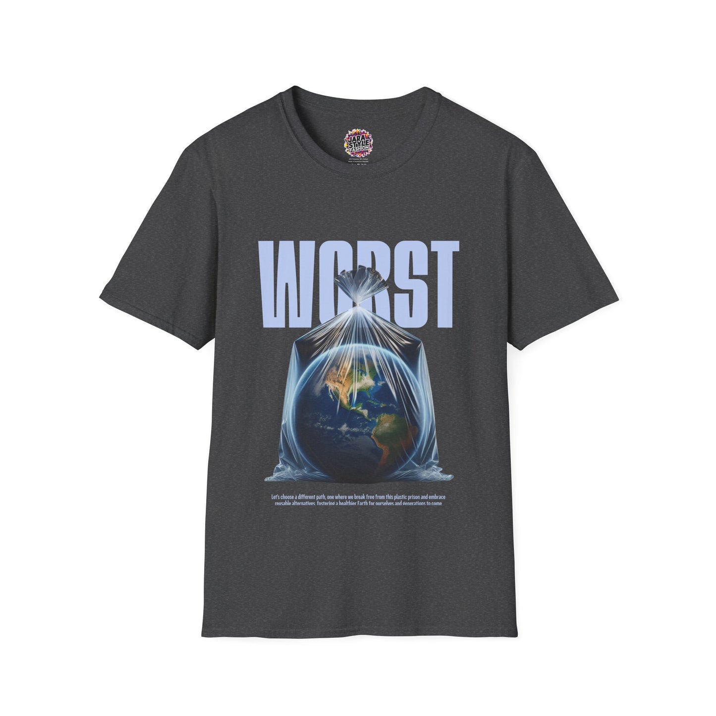 Planet in Peril Tee: A Call for Action | Jarastyle Eco Awareness Line