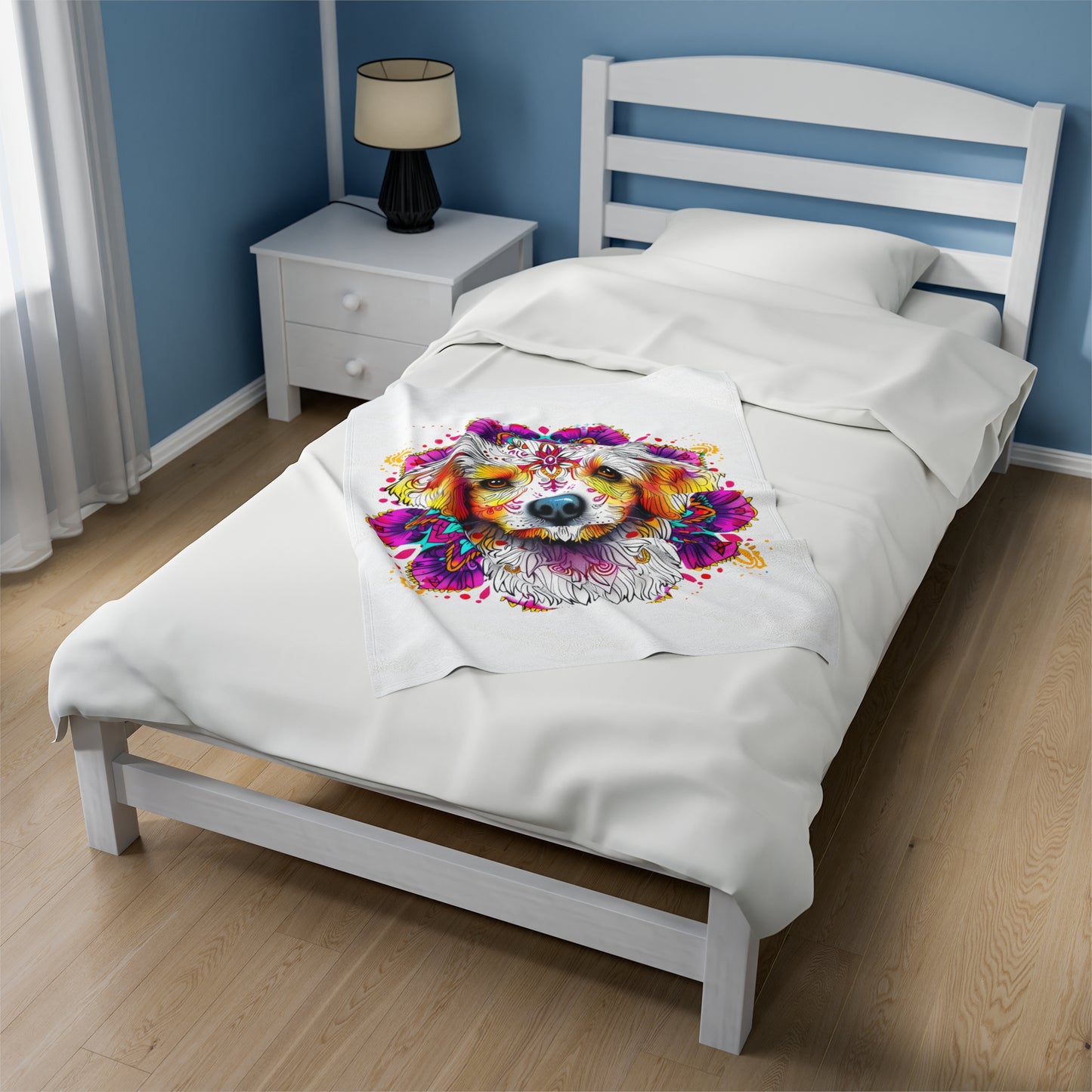 Mantra Dog Blanket: Cozy Comfort & Canine Wisdom | Jarastyle Pet Collection"
