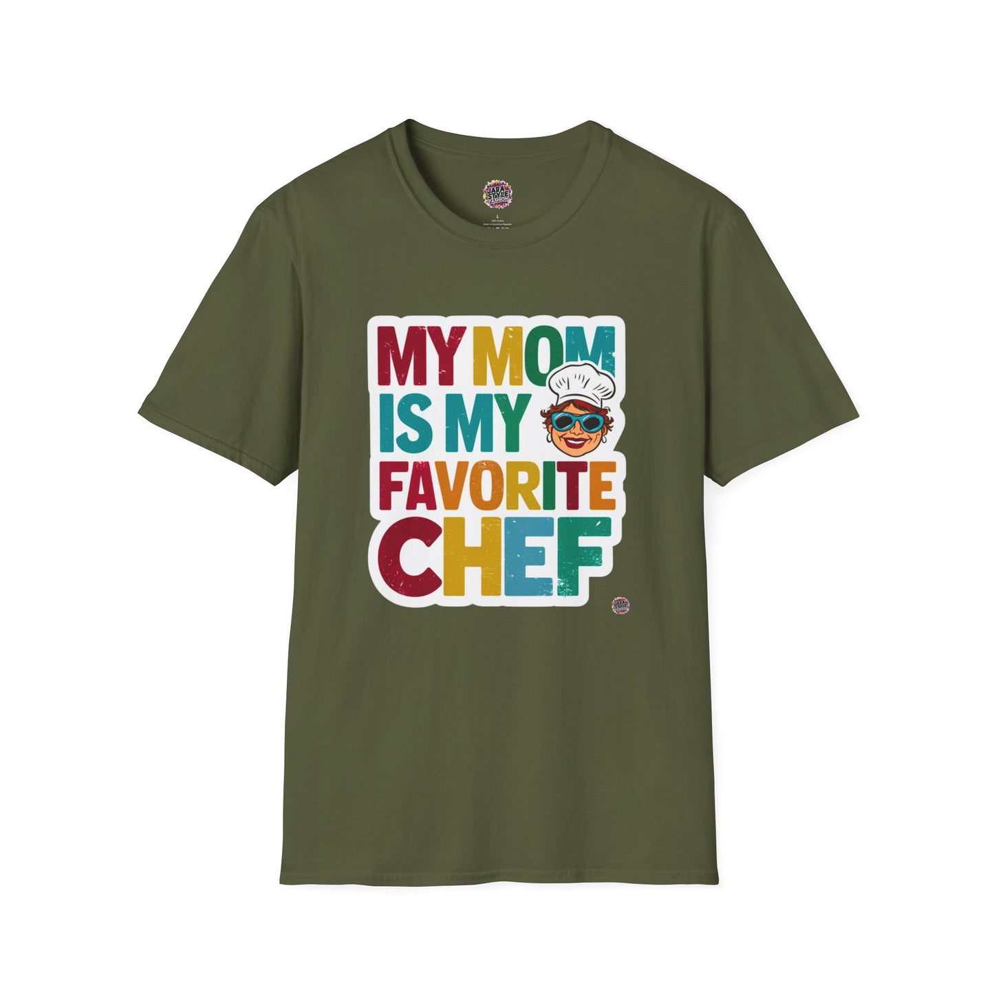 My Mom Is My Favorite Chef Tee: Culinary Love | Jarastyle Family Collection