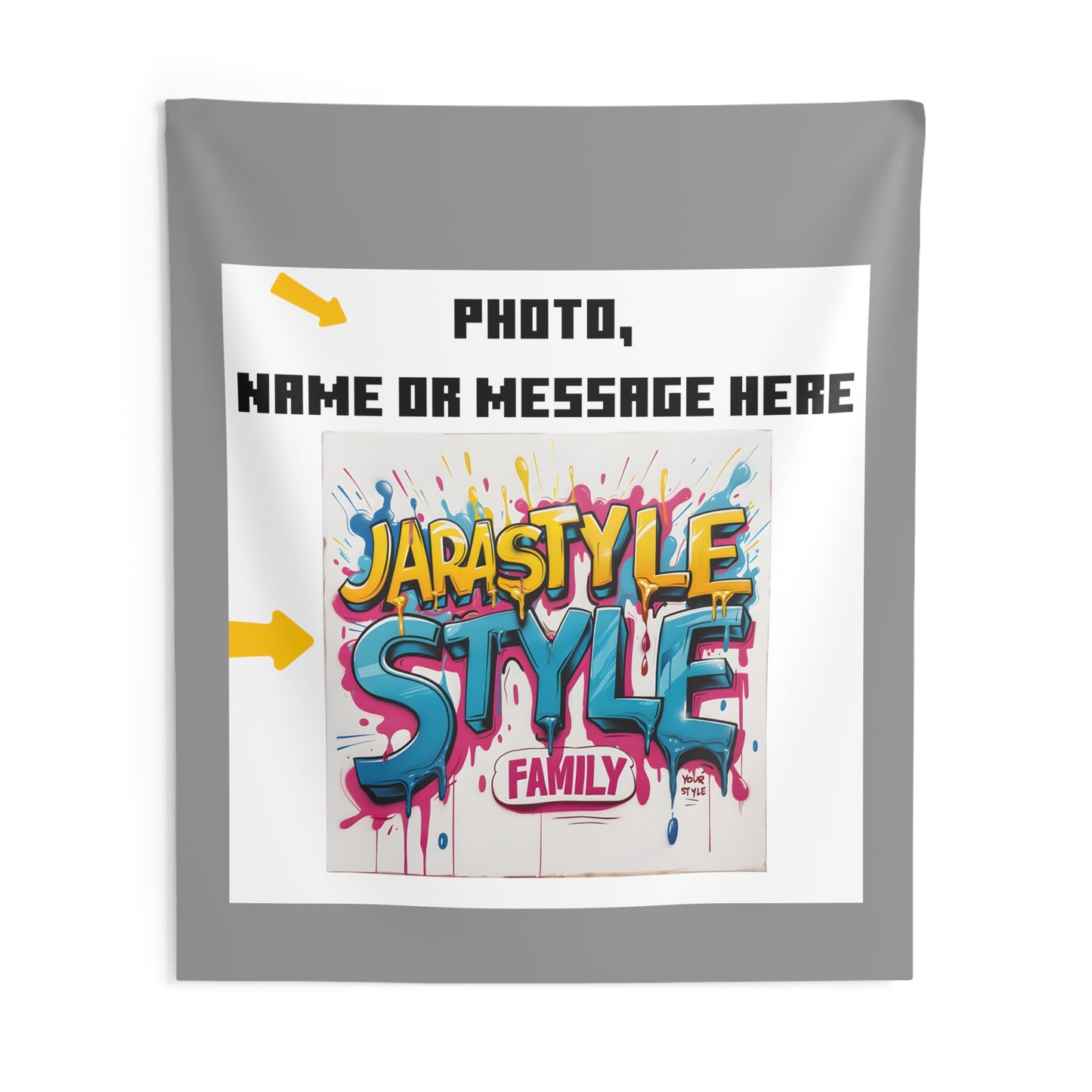 Create Your Canvas: Custom Wall Tapestries | Jarastyle Personalized Decor