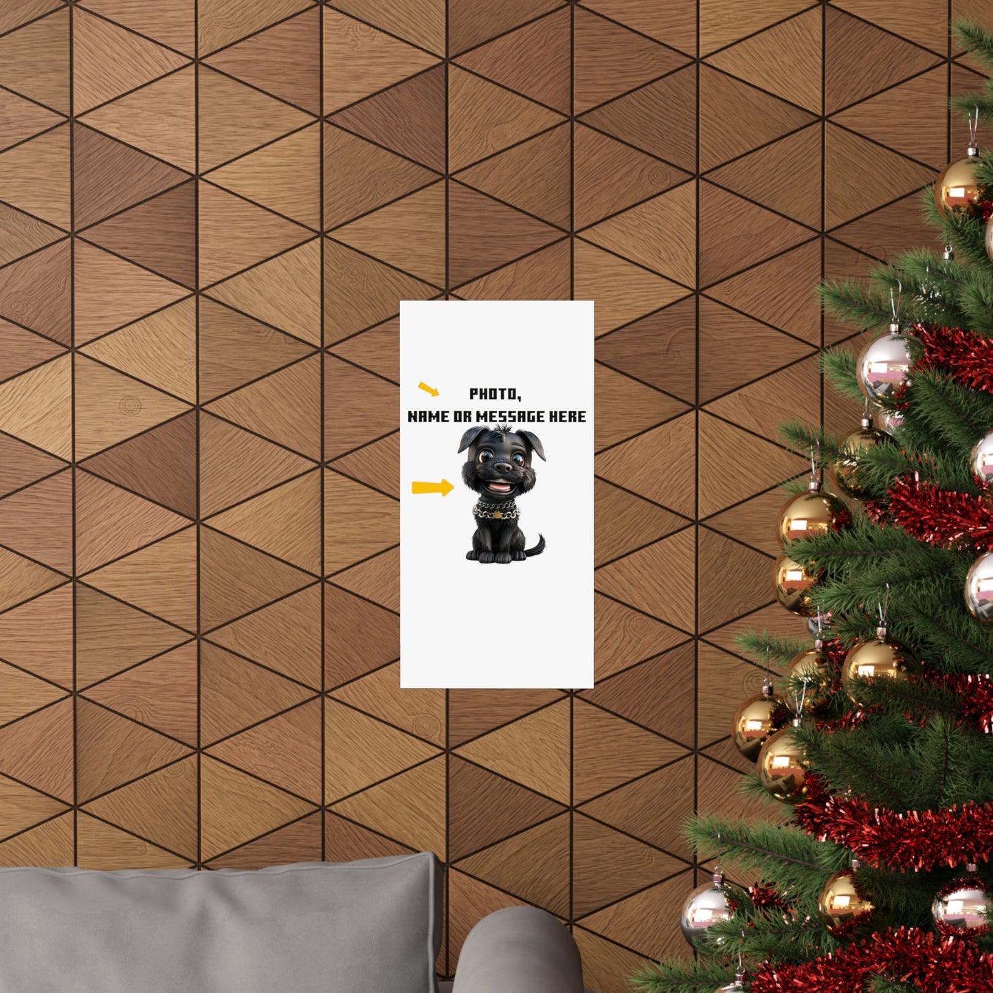 Create Your Masterpiece Poster: Custom Photo, Name, & Message | Jarastyle Personalized Gifts