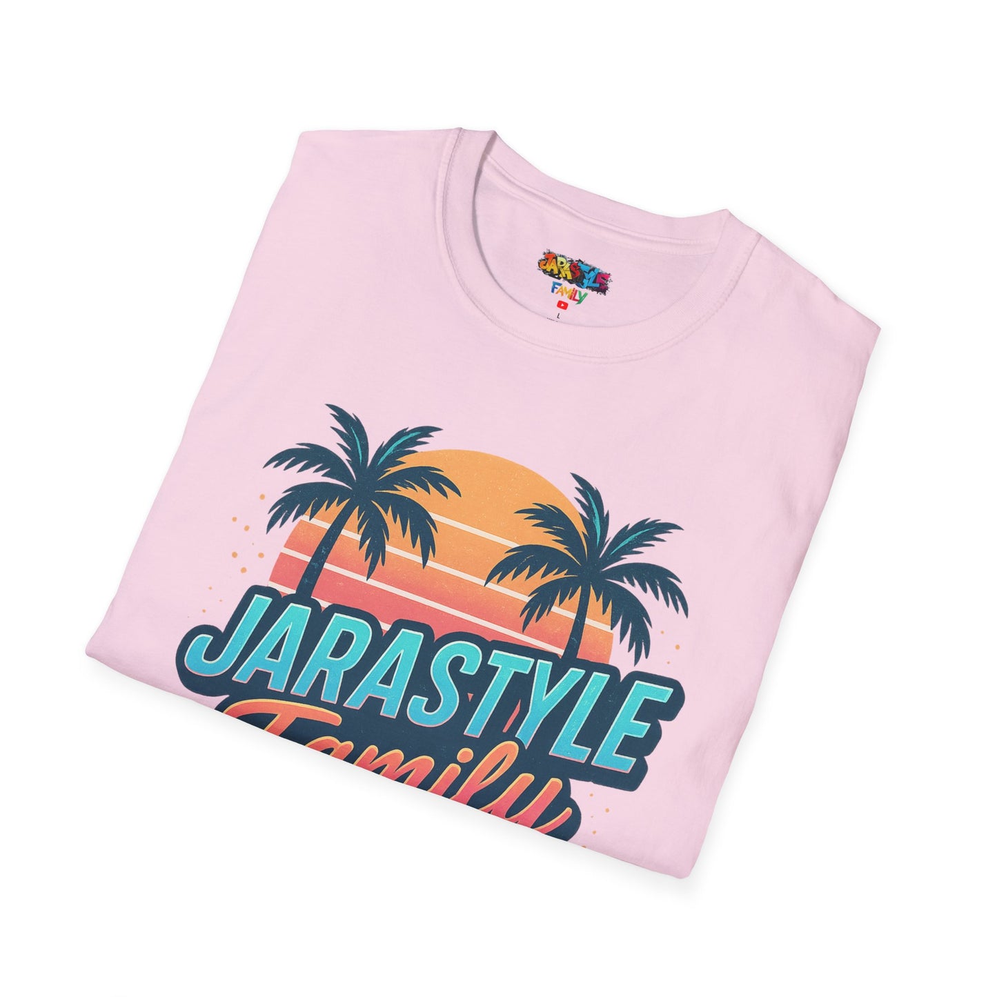 JARASTYLE Family T-Shirt - Unisex Softstyle Tee, Summer Vibes Shirt, Family Reunion Gift, Travel Clothing, YouTube Merchandise