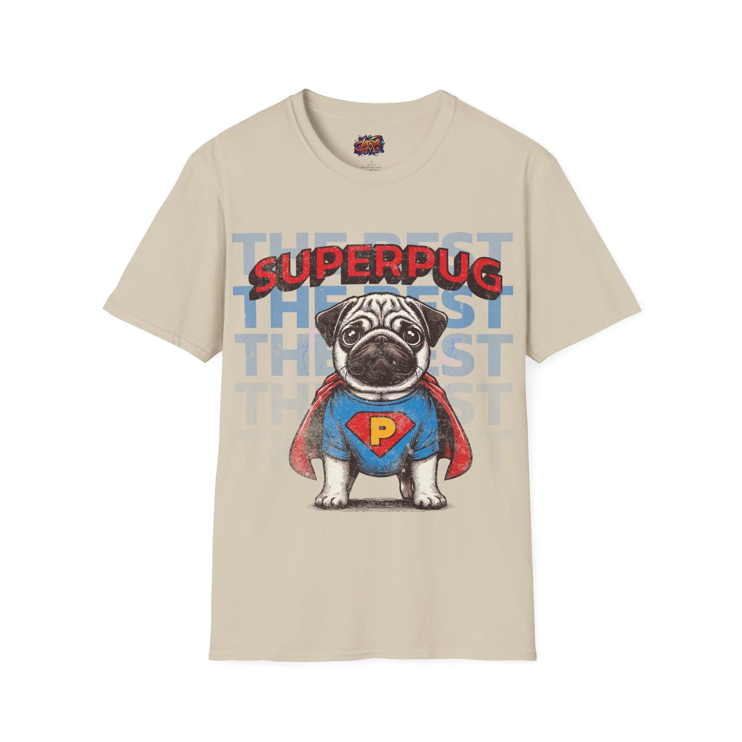 SuperPug Tee: Unleash Your Inner Hero | Jarastyle Collection