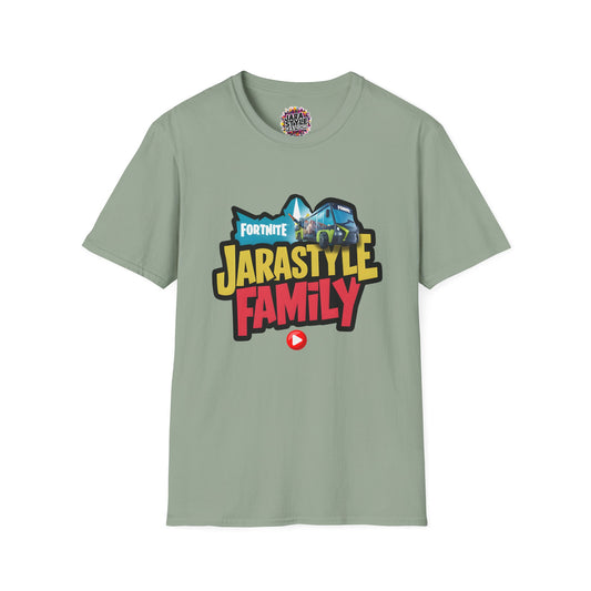 Jarastyle Family Gaming Tee: Team Adventure Awaits!
