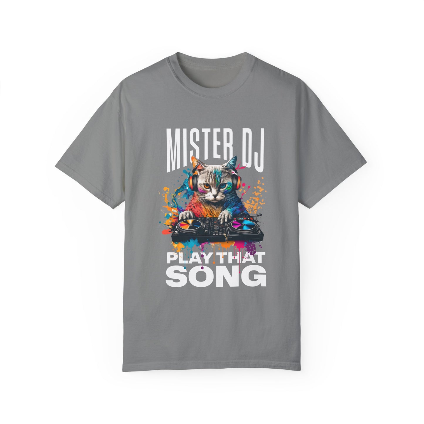 Mister DJ Play That Song Tee: Soundtrack of the Night | Jarastyle Music Lovers Collection