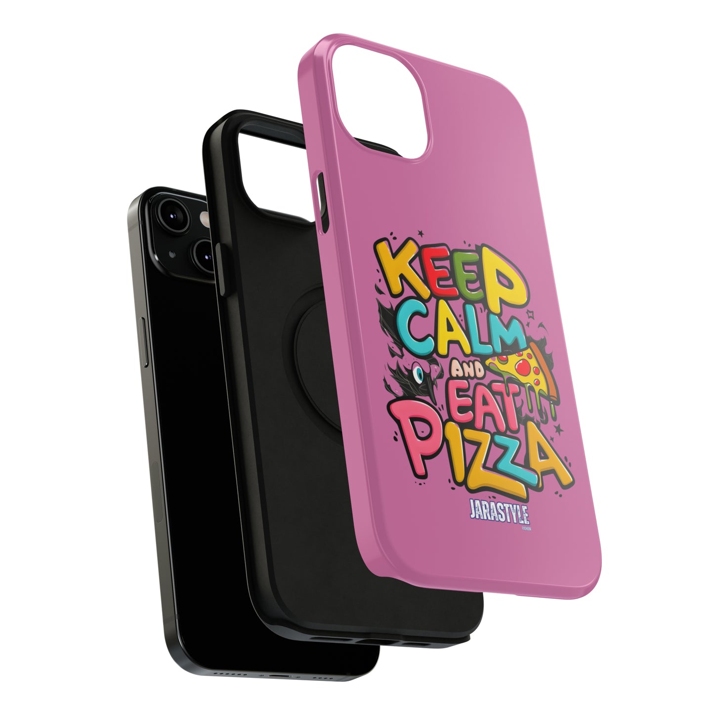 Keep Calm and Eat Pizza Phone Case | Jarastyle Culinary Collection