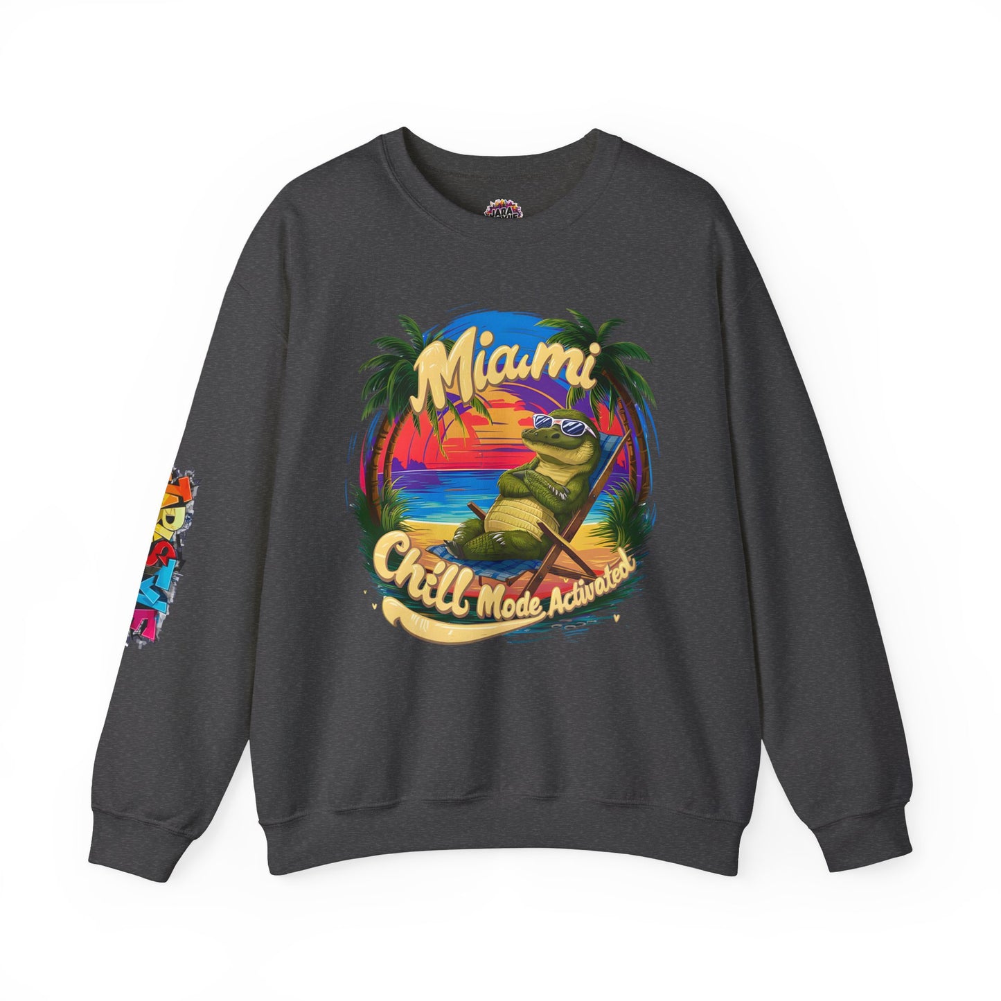 Miami Chilli Mode Activated Sweatshirt: Embrace the Vibes | Jarastyle Relax Collection