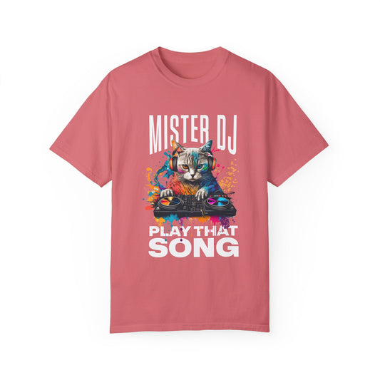 Mister DJ Play That Song Tee: Soundtrack of the Night | Jarastyle Music Lovers Collection