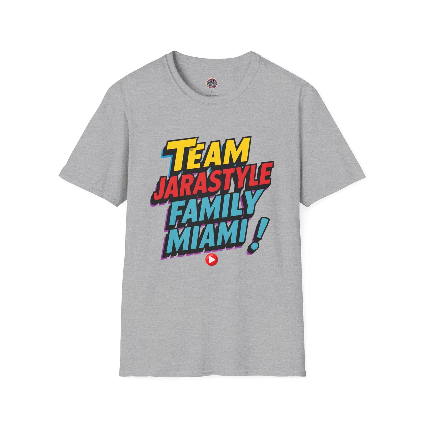 Team Jarastyle Family Miami Tee: United in Sunshine & Style | Official YouTube Channel Gear