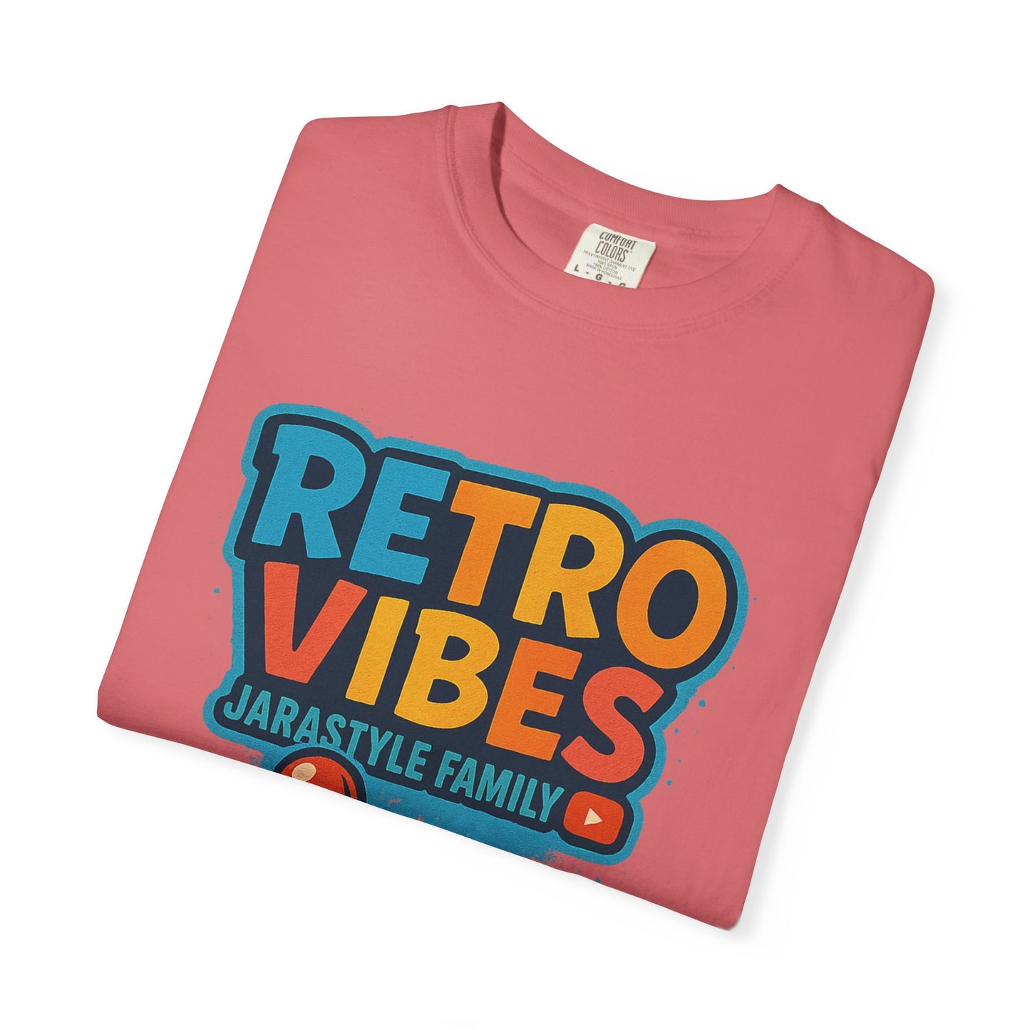 Retro Vibes Unisex T-Shirt | Gamer Apparel, Gift for Gamers, Casual Wear, YouTube Channel Merchandise, Vintage Gaming Tee