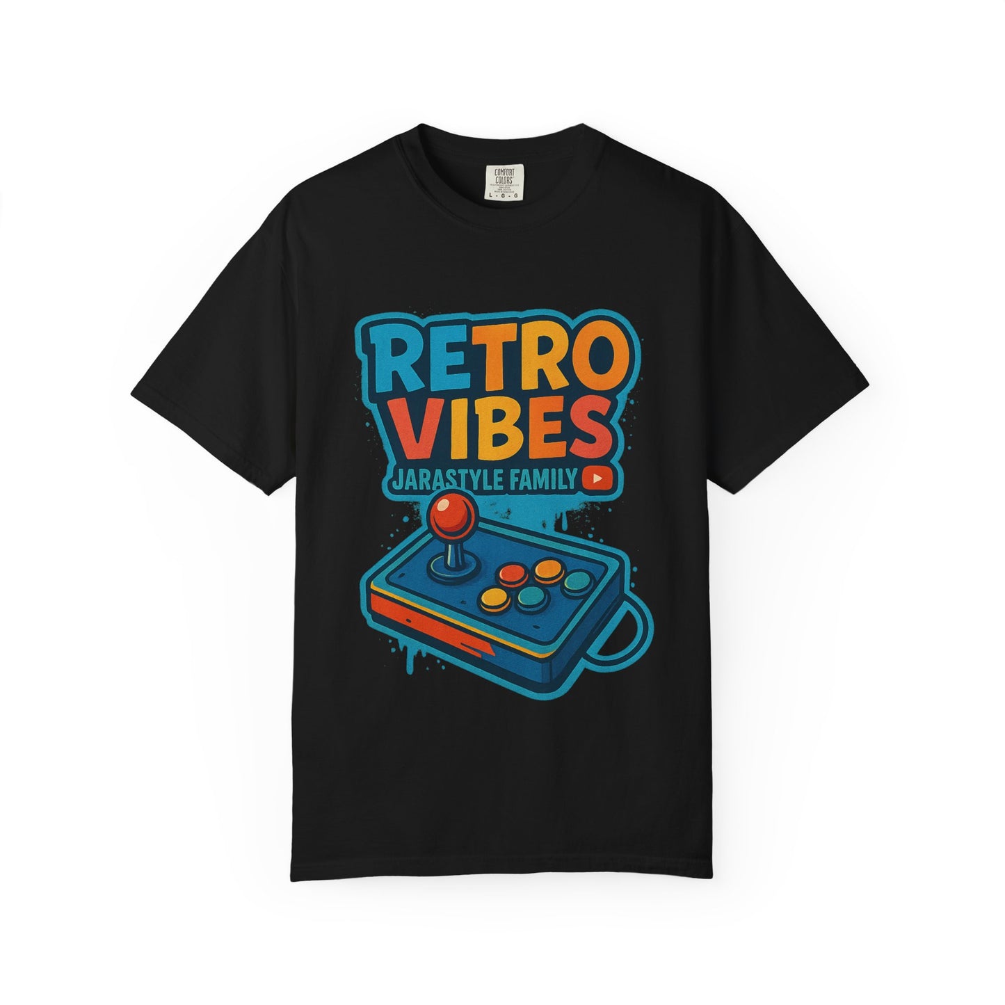 Retro Vibes Unisex T-Shirt | Gamer Apparel, Gift for Gamers, Casual Wear, YouTube Channel Merchandise, Vintage Gaming Tee