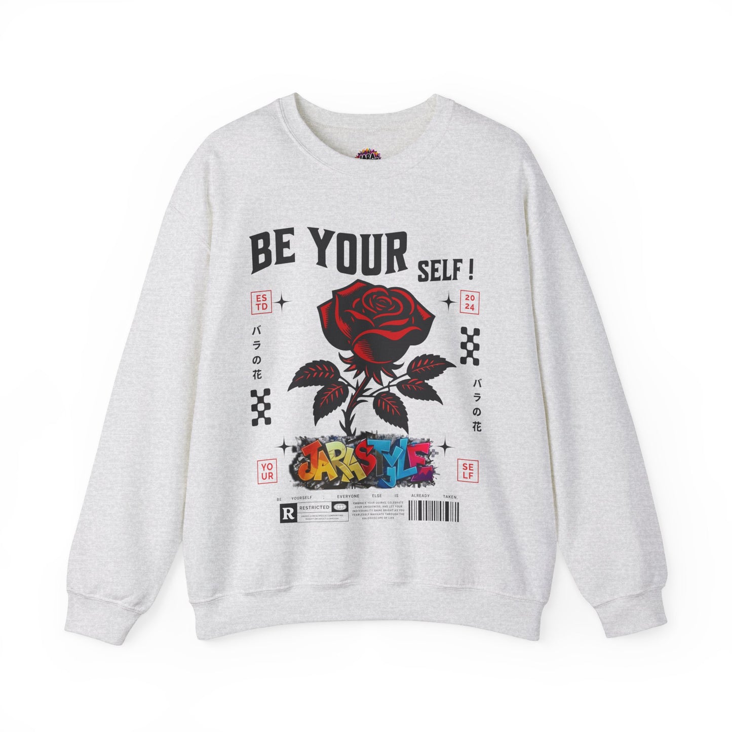 Be Yourself Sweatshirt: Authenticity in Style | Jarastyle Empowerment Collection