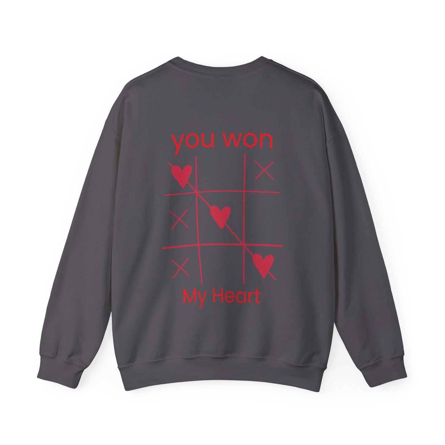 You Won My Heart Sweatshirt: A Love Declaration | Jarastyle Romance Collection