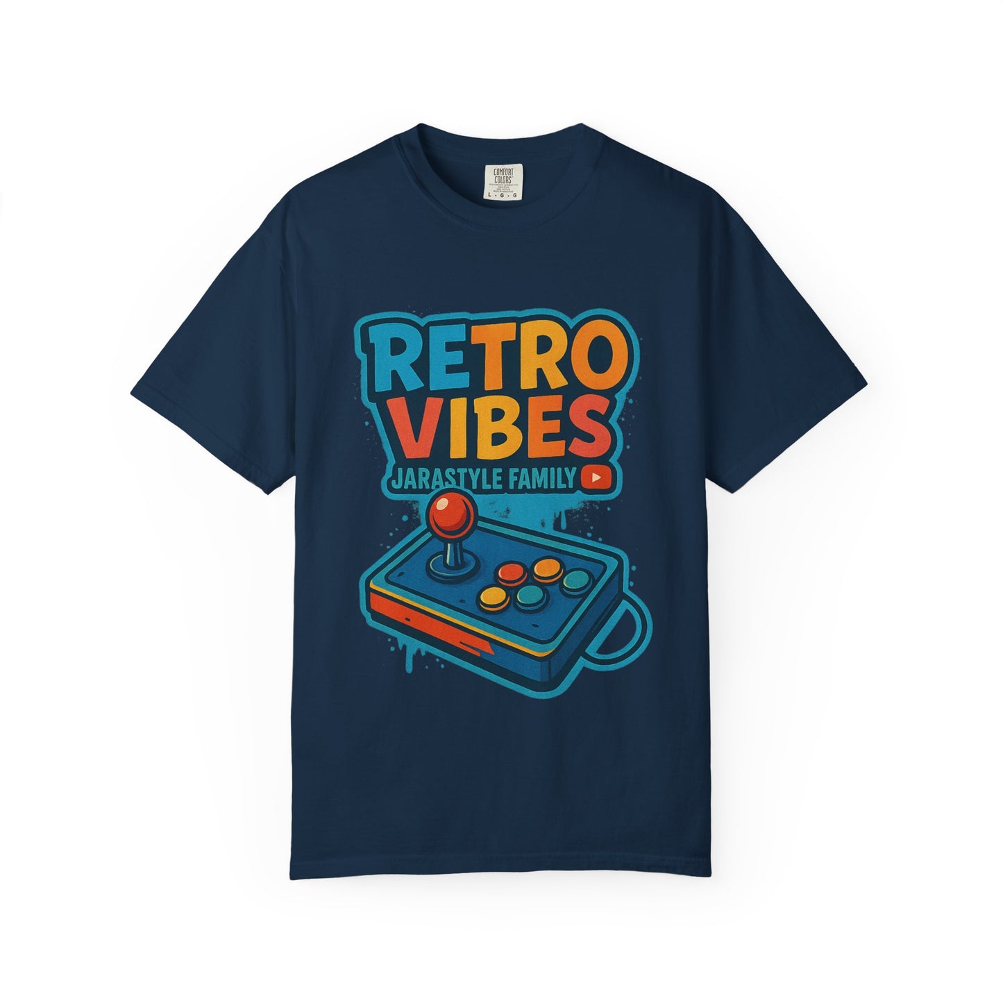 Retro Vibes Unisex T-Shirt | Gamer Apparel, Gift for Gamers, Casual Wear, YouTube Channel Merchandise, Vintage Gaming Tee