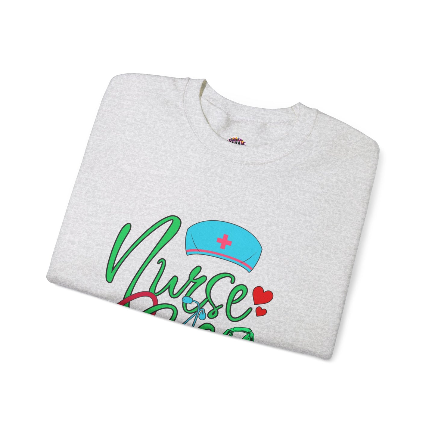 Nursing is My Life Sweatshirt: Honor Your Calling | Jarastyle Healthcare Collection
