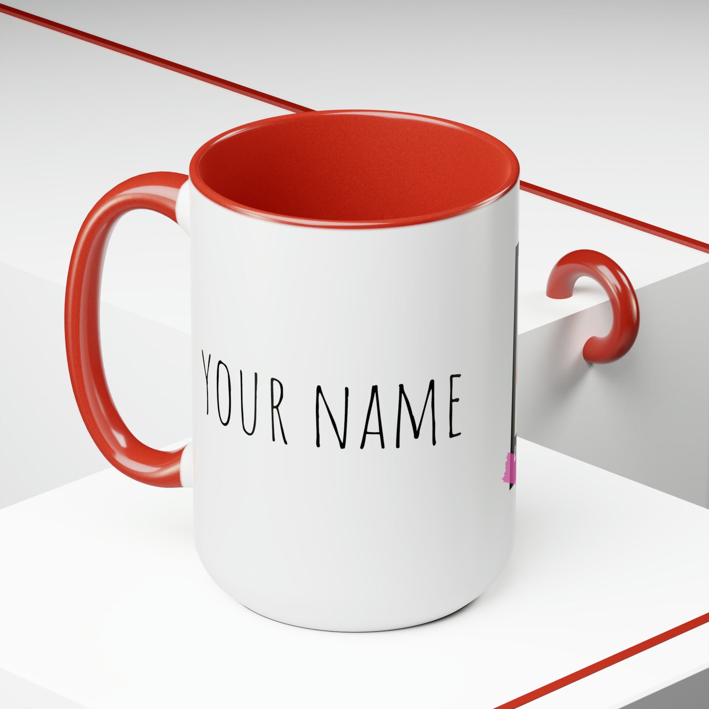 Custome Coffee Mugs, 15oz