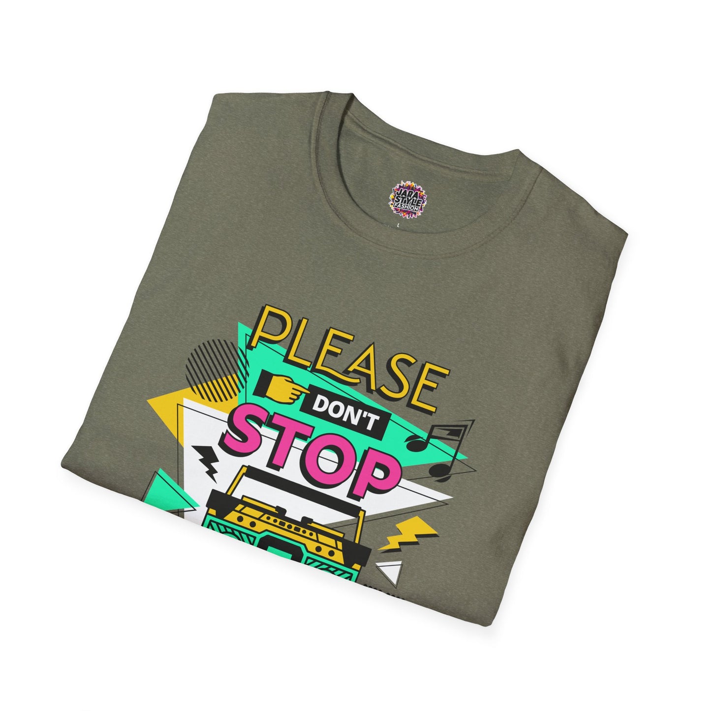 Please Don't Stop the Music Tee: Endless Beats | Jarastyle Rhythm Collection