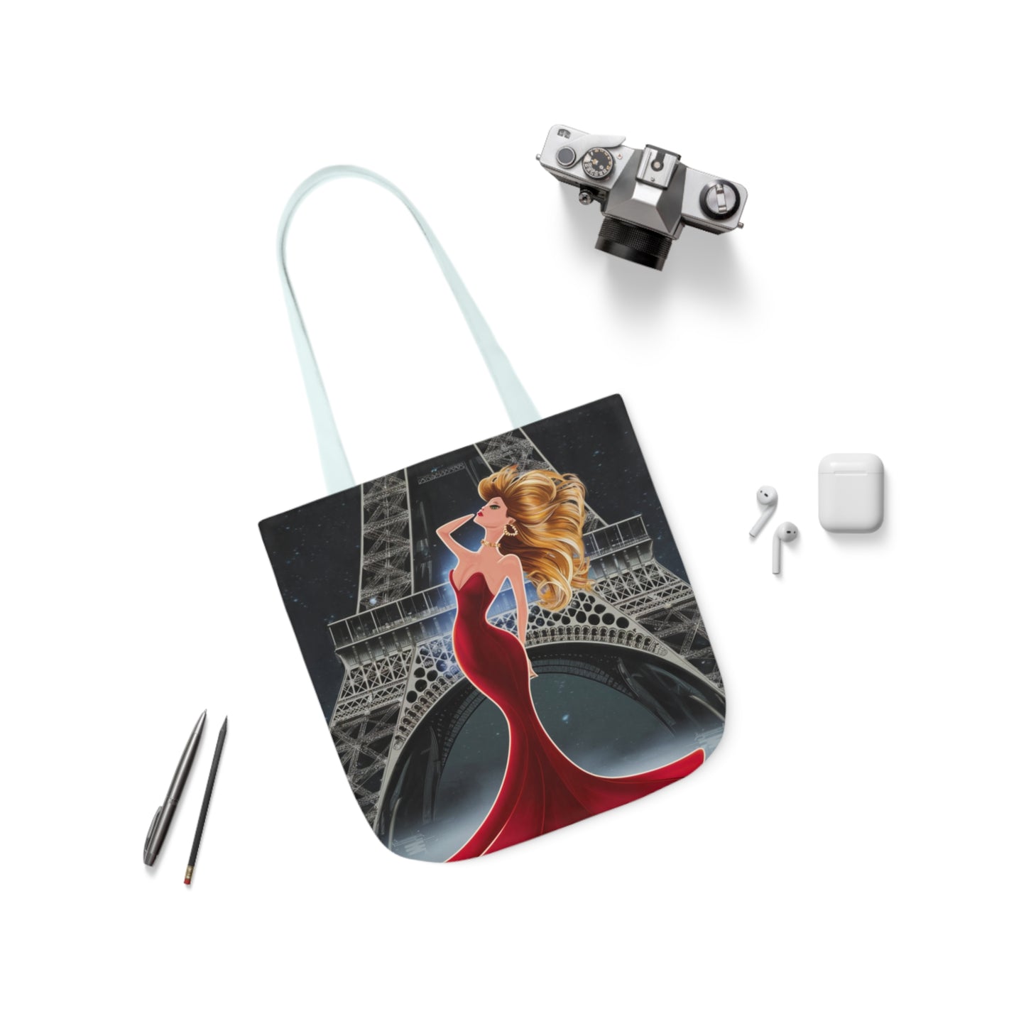 Parisian Charm Tote Bag: Carry the Spirit of France | Jarastyle World Cities Collection