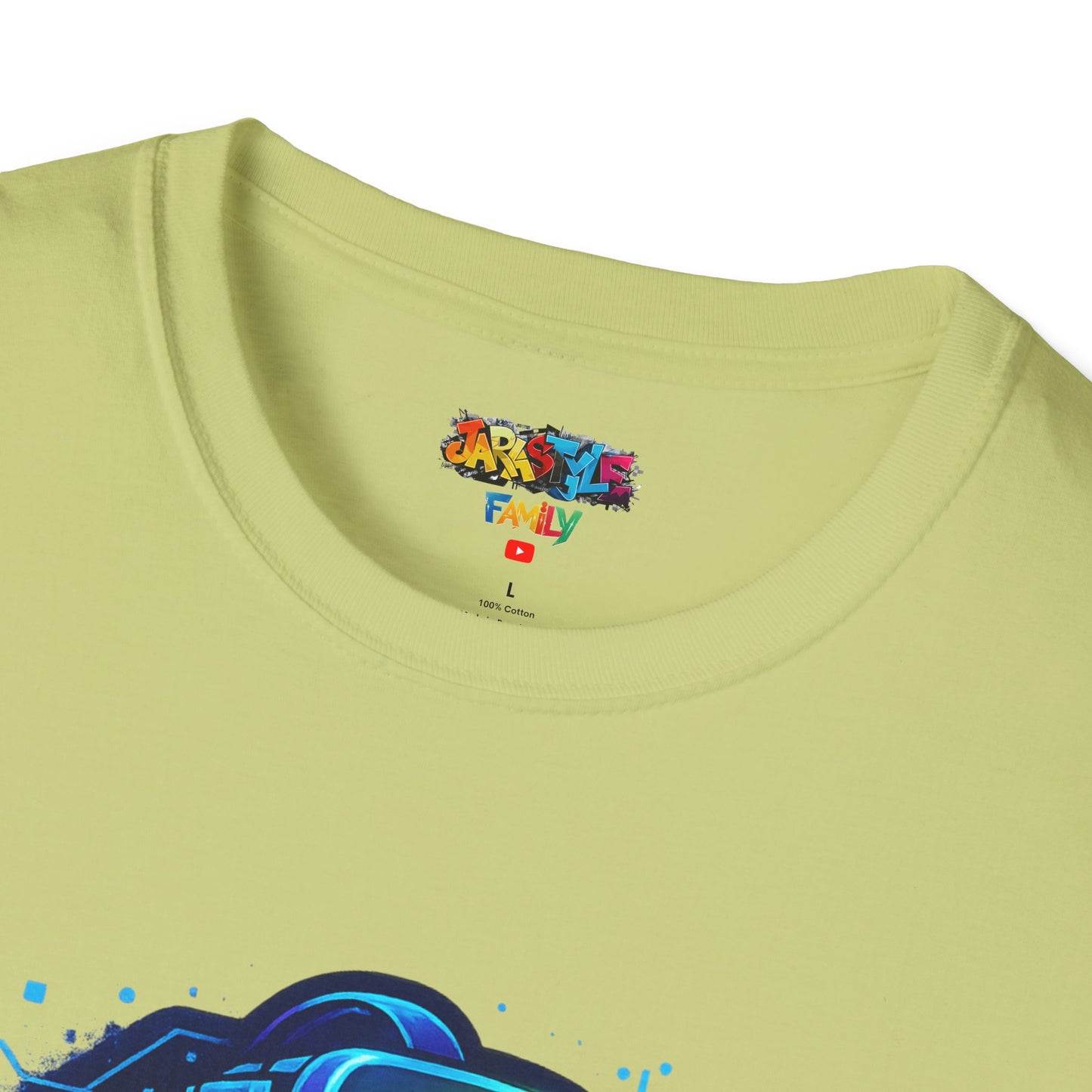 Gaming Family Unisex Softstyle T-Shirt, Casual Tee, Geeky Gift, Family Reunion, YouTube Fan Shirt, Holiday Gift