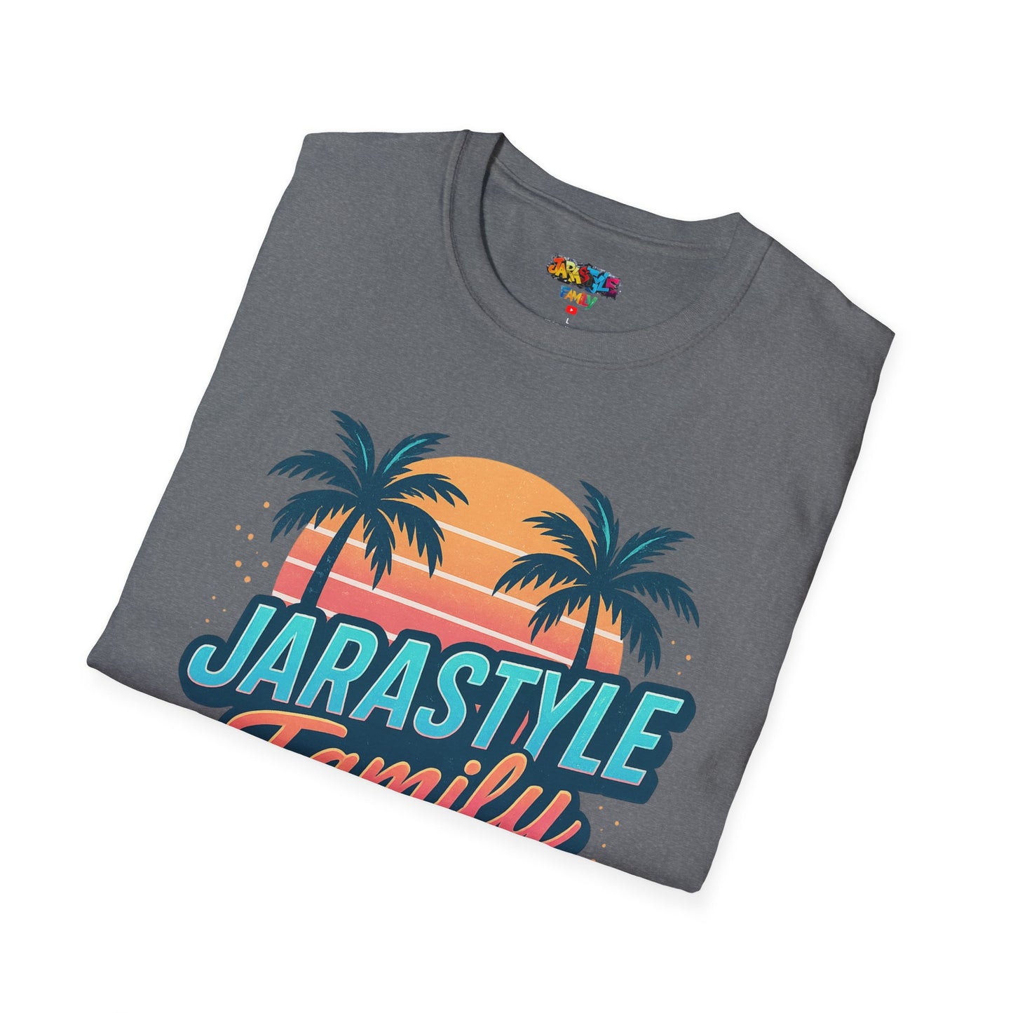 JARASTYLE Family T-Shirt - Unisex Softstyle Tee, Summer Vibes Shirt, Family Reunion Gift, Travel Clothing, YouTube Merchandise