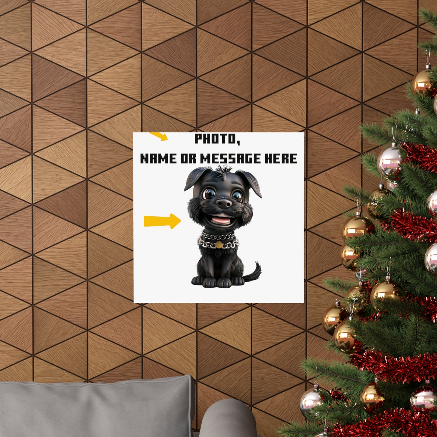 Create Your Masterpiece Poster: Custom Photo, Name, & Message | Jarastyle Personalized Gifts