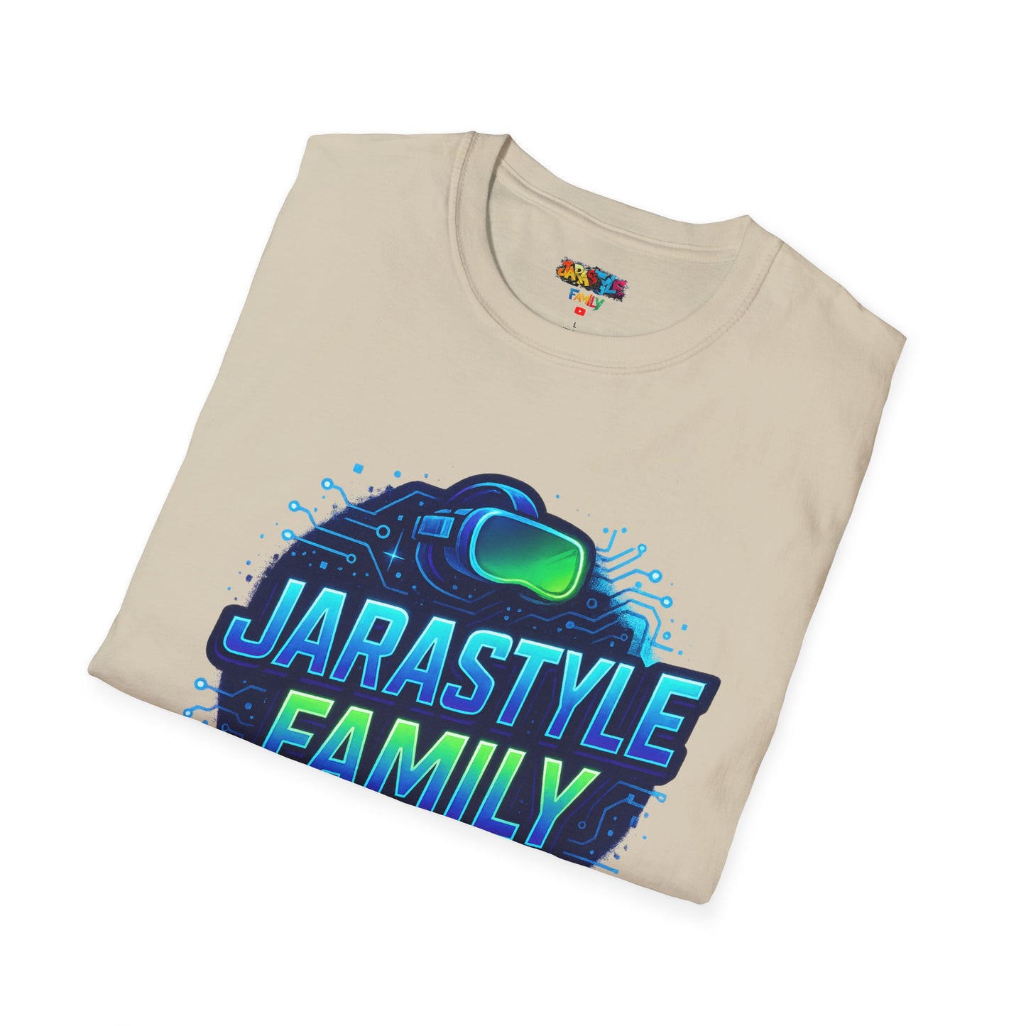 Gaming Family Unisex Softstyle T-Shirt, Casual Tee, Geeky Gift, Family Reunion, YouTube Fan Shirt, Holiday Gift