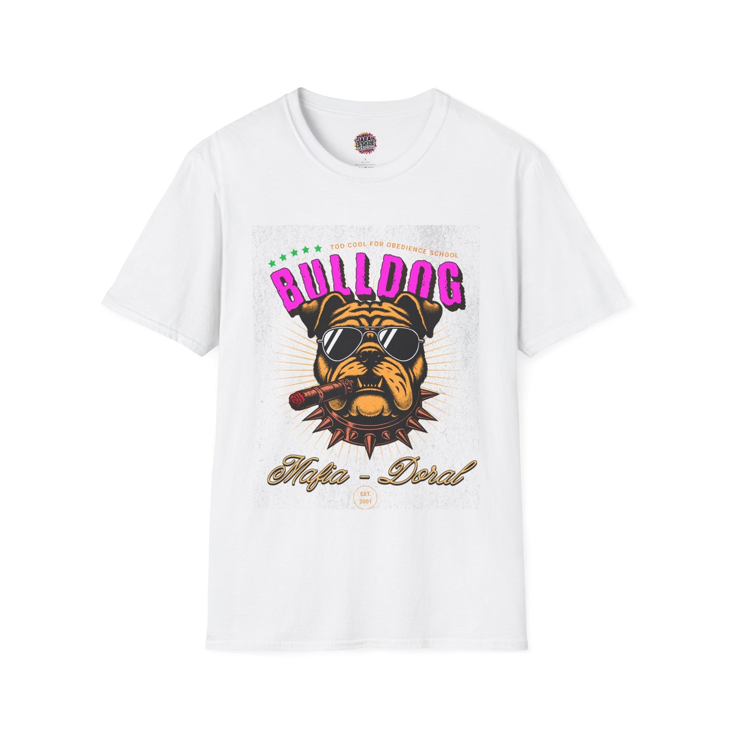 Doral Bulldog Pride Tee: Celebrate Community & Canine Companions | Jarastyle Local Collection