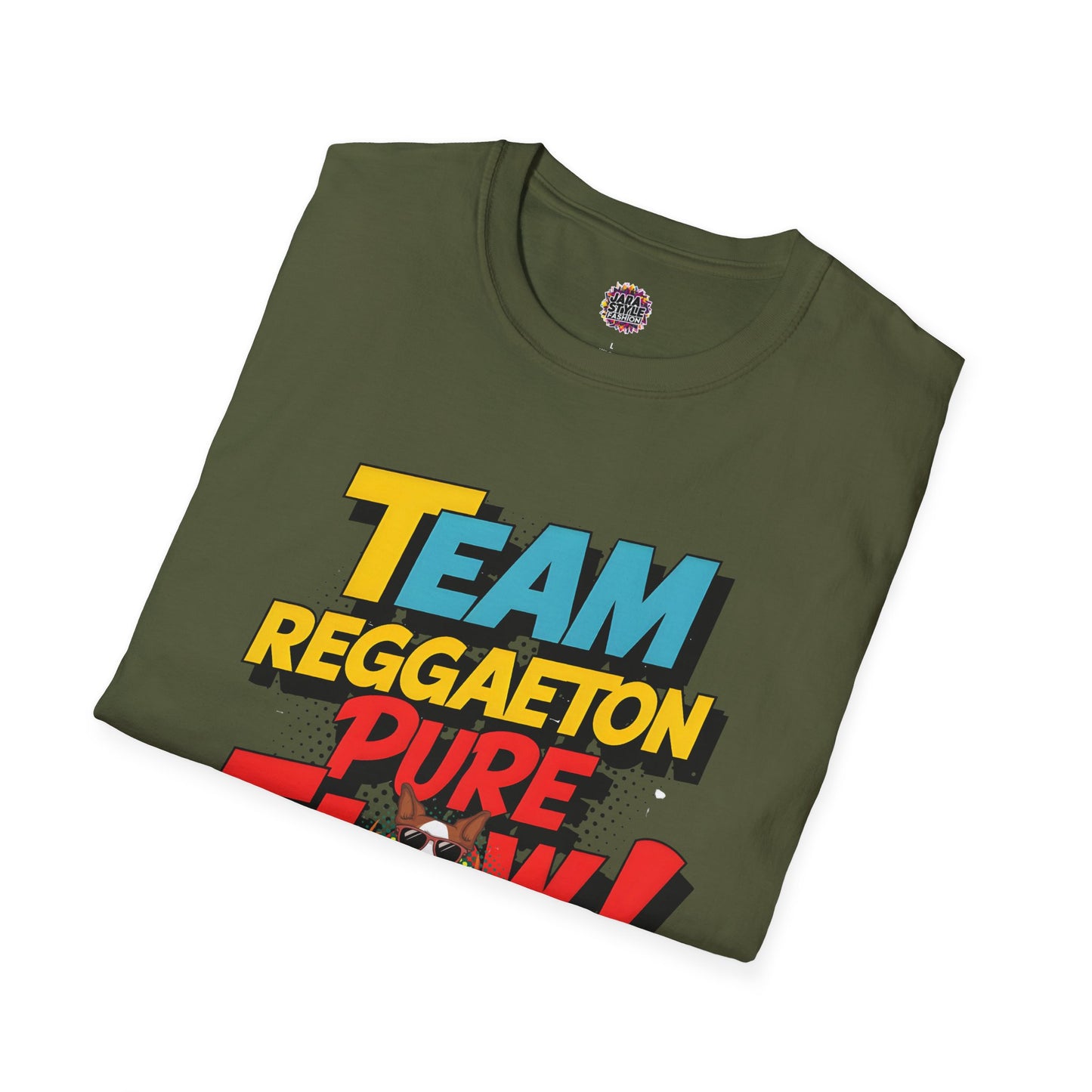 Team Reggaeton Pure Flow Tee: Feel the Beat | Jarastyle Music Collection