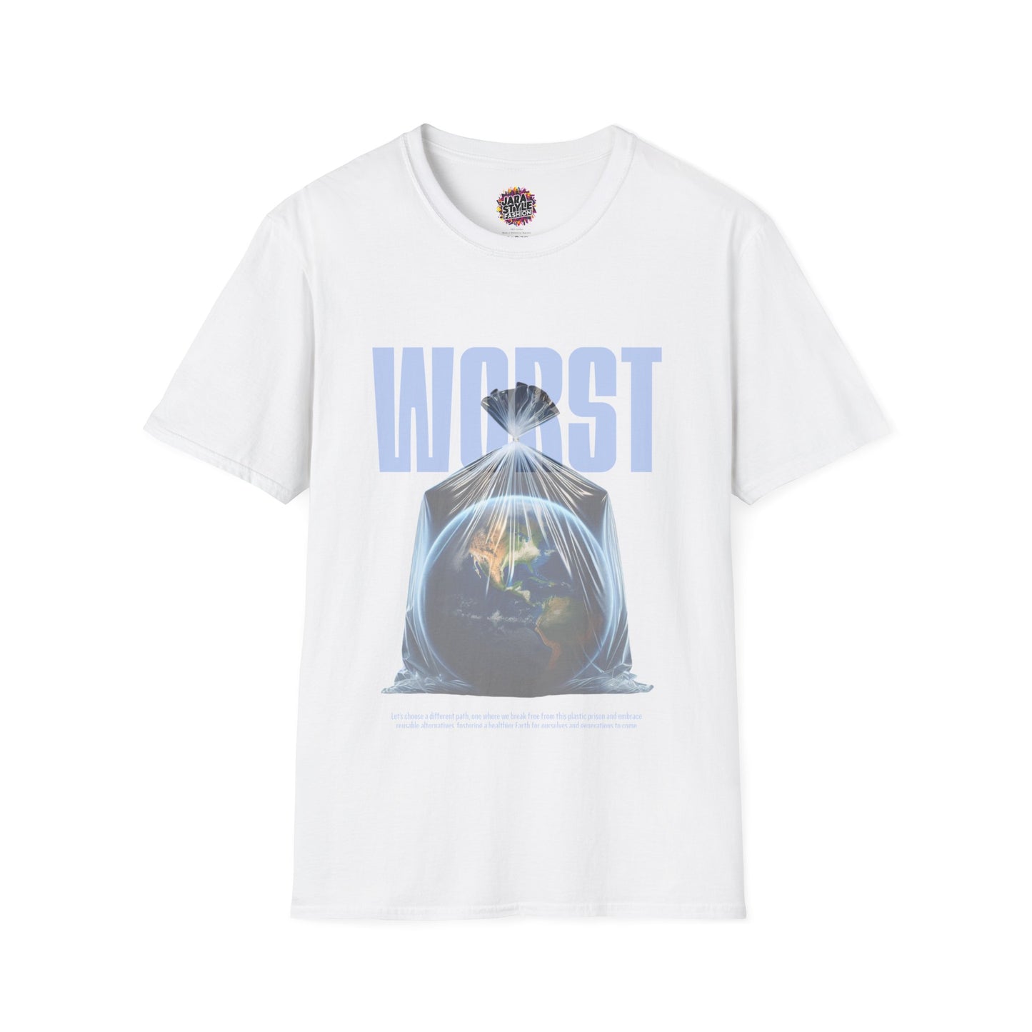 Planet in Peril Tee: A Call for Action | Jarastyle Eco Awareness Line