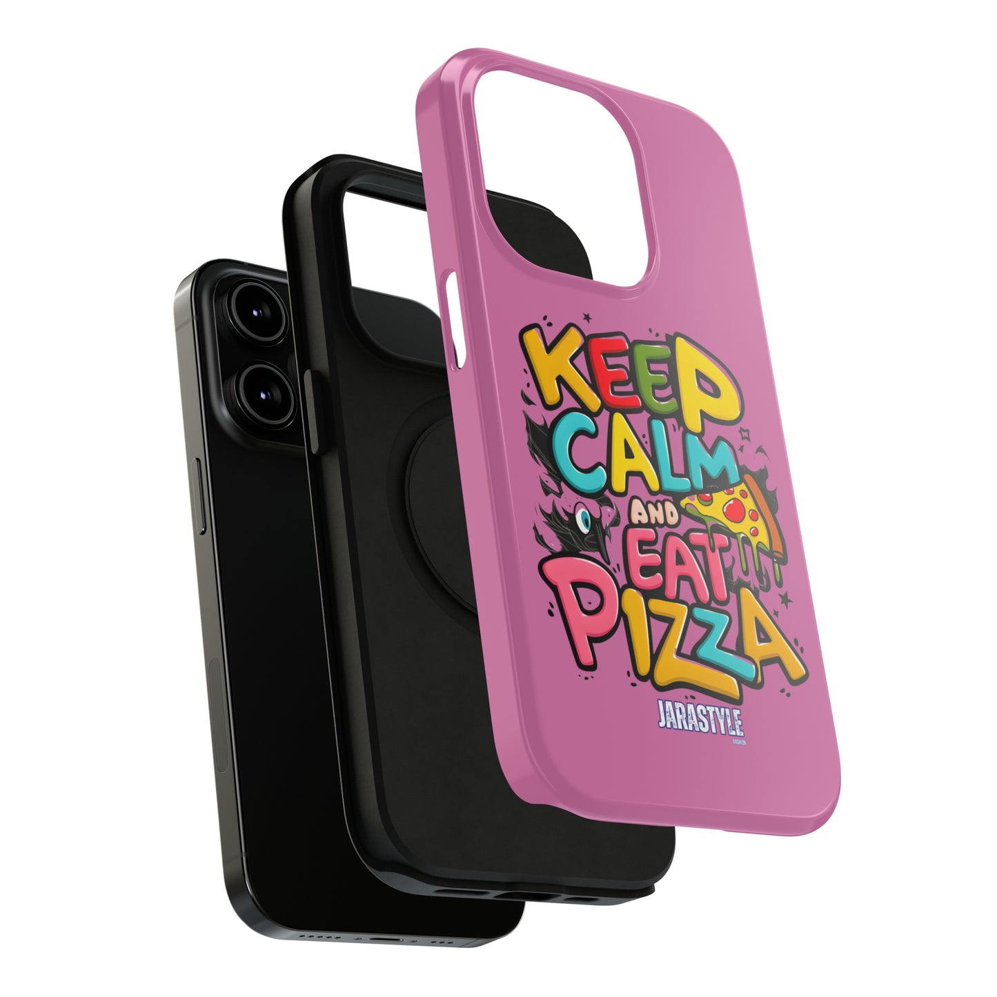 Keep Calm and Eat Pizza Phone Case | Jarastyle Culinary Collection