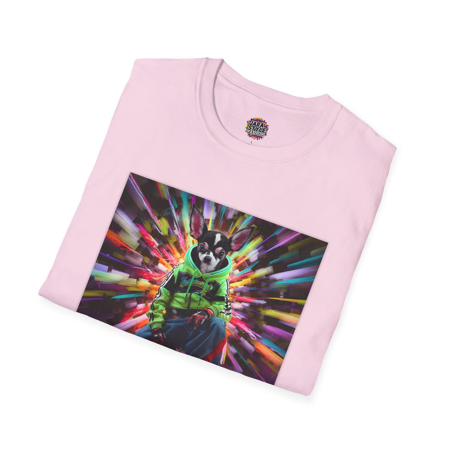 Chihuahua Hip Hop Fashion Tee: Urban Paws & Beats | Jarastyle Urban Pet Collection