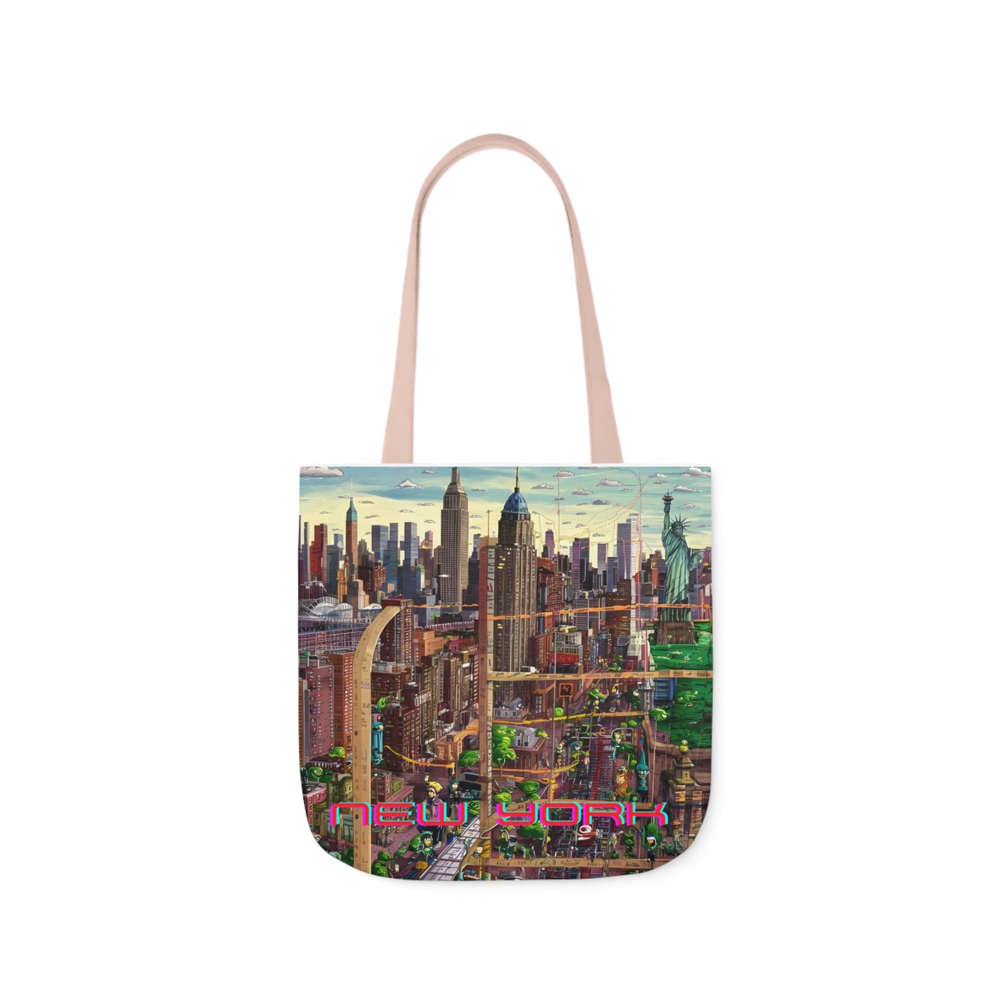 New York Vibes Tote Bag: Carry the City's Heart | Jarastyle Urban Collection