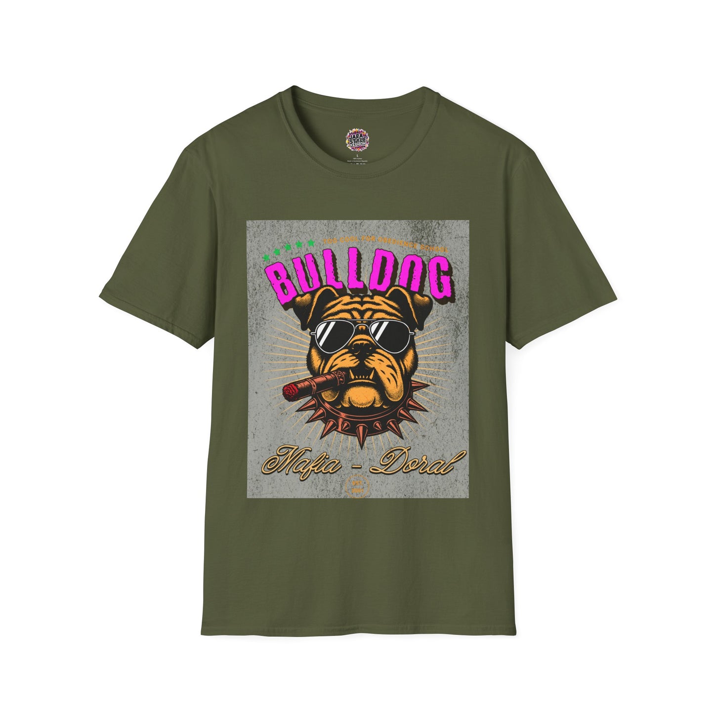 Doral Bulldog Pride Tee: Celebrate Community & Canine Companions | Jarastyle Local Collection